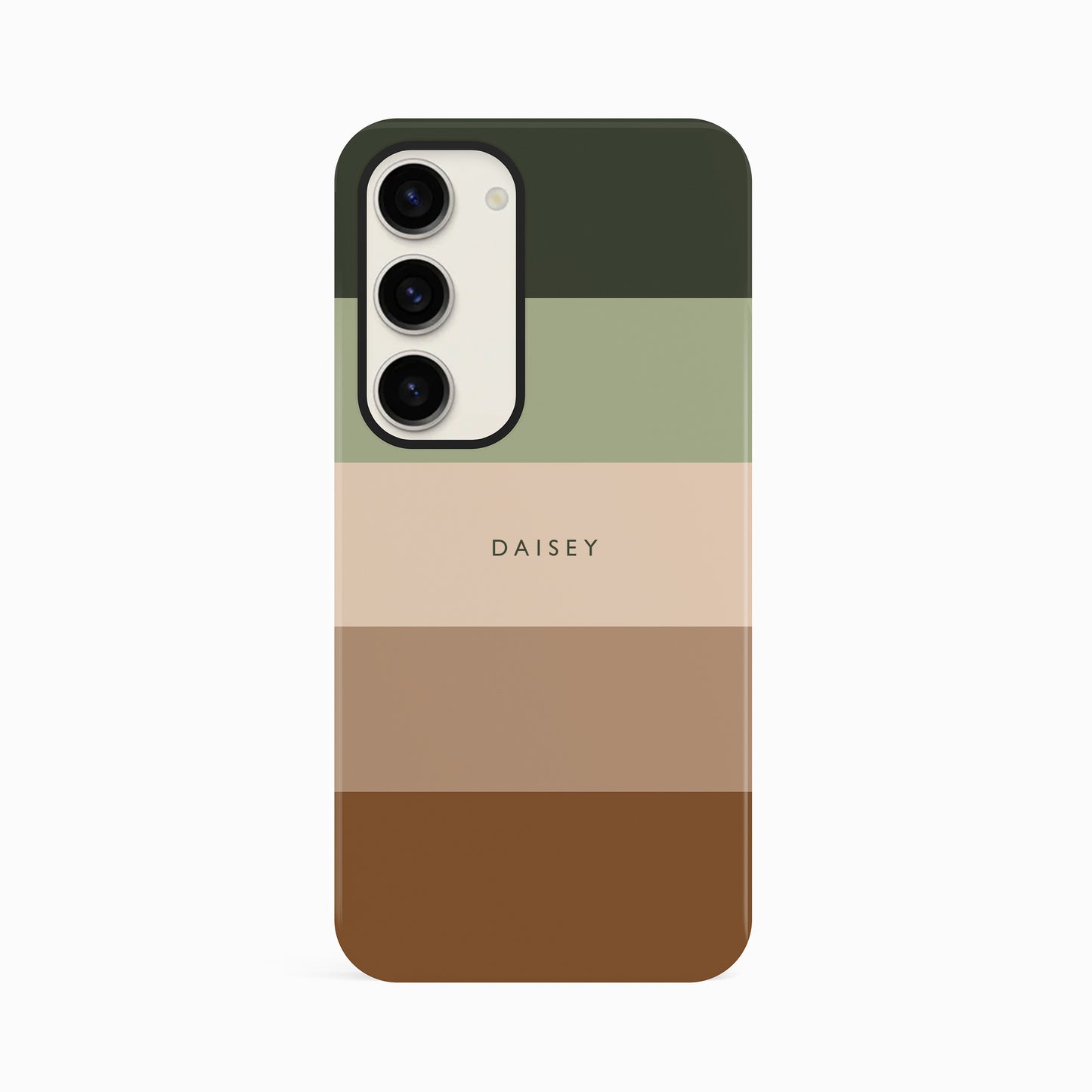 Custom Earth Tone Stripes Case