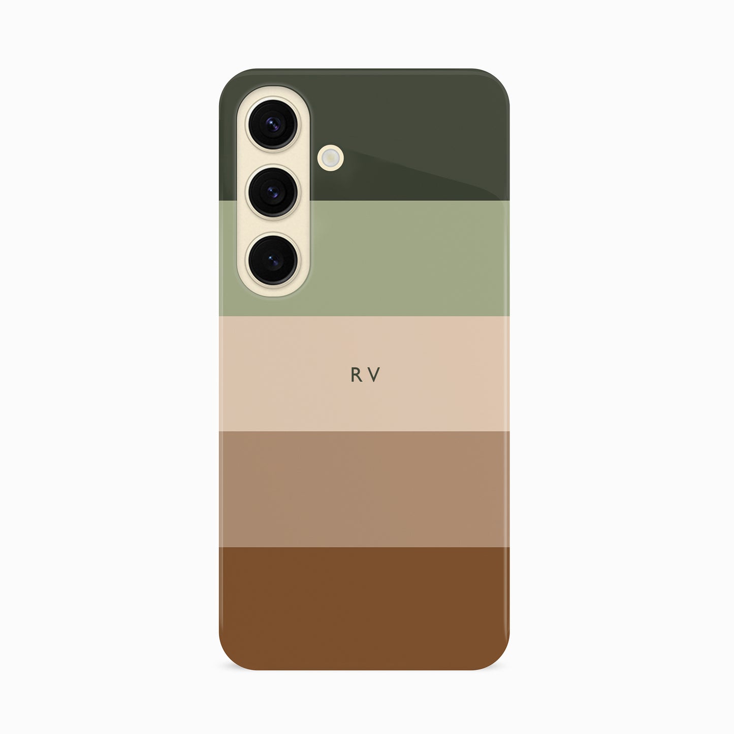 Custom Earth Tone Stripes Case
