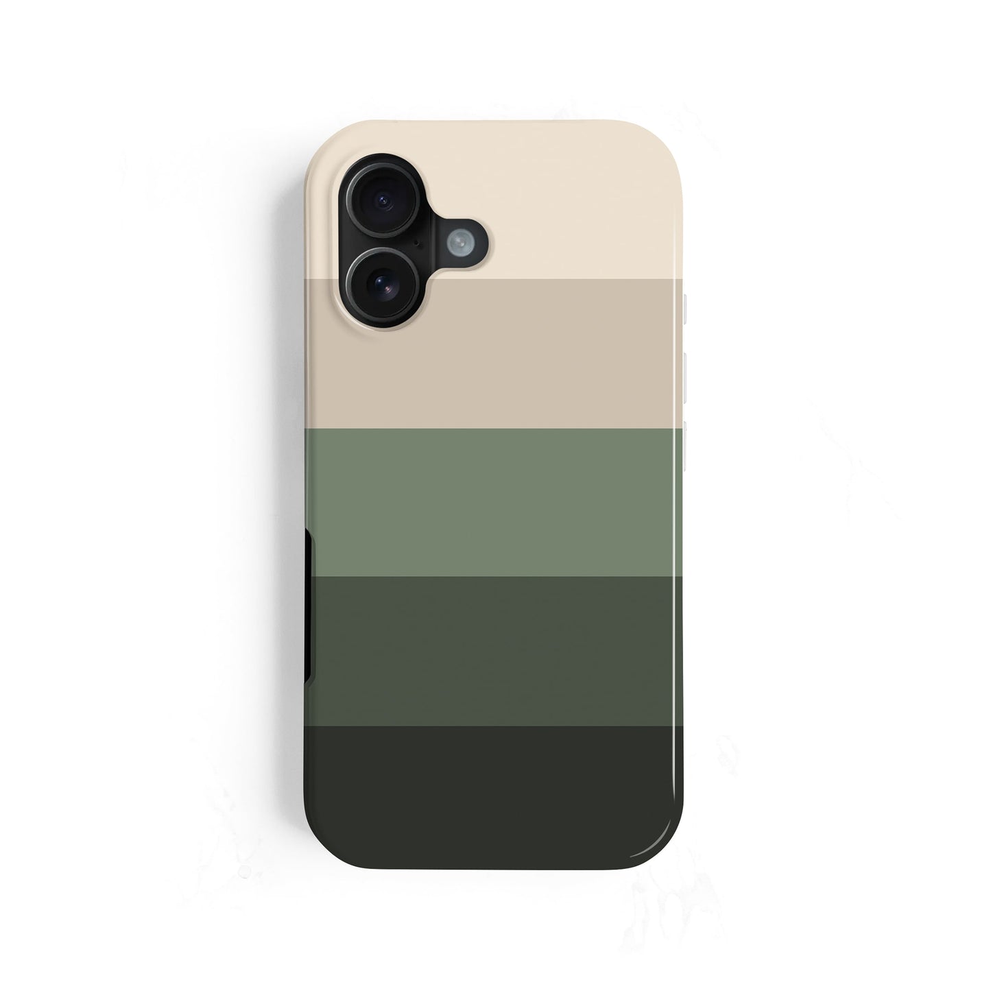 Custom Forest Green Stripe Case
