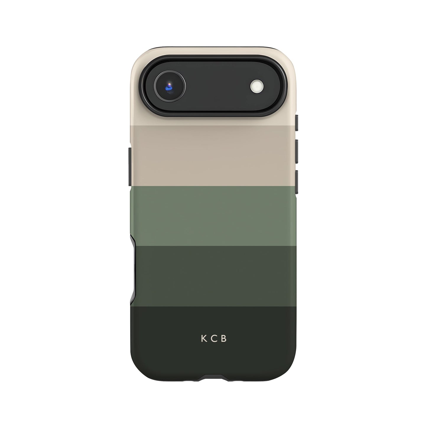Custom Forest Green Stripe Case