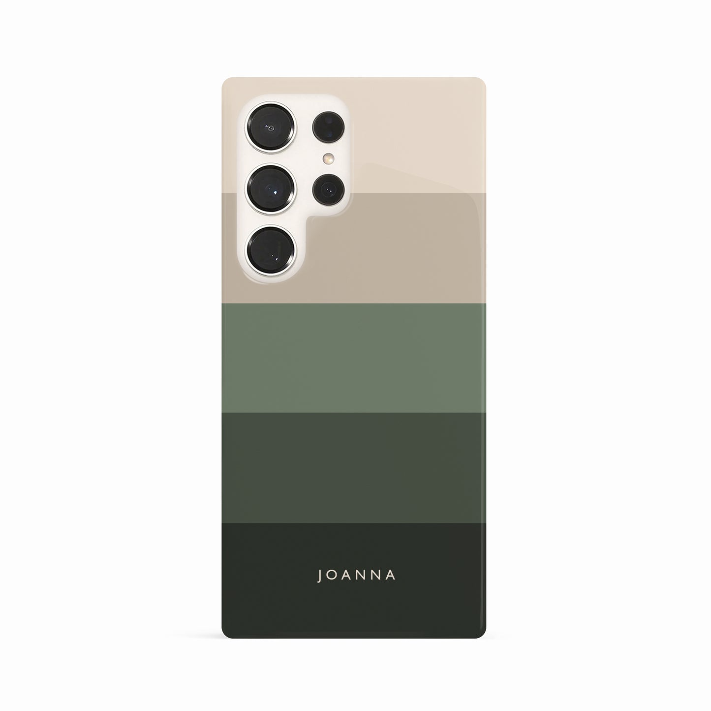 Custom Forest Green Stripe Case