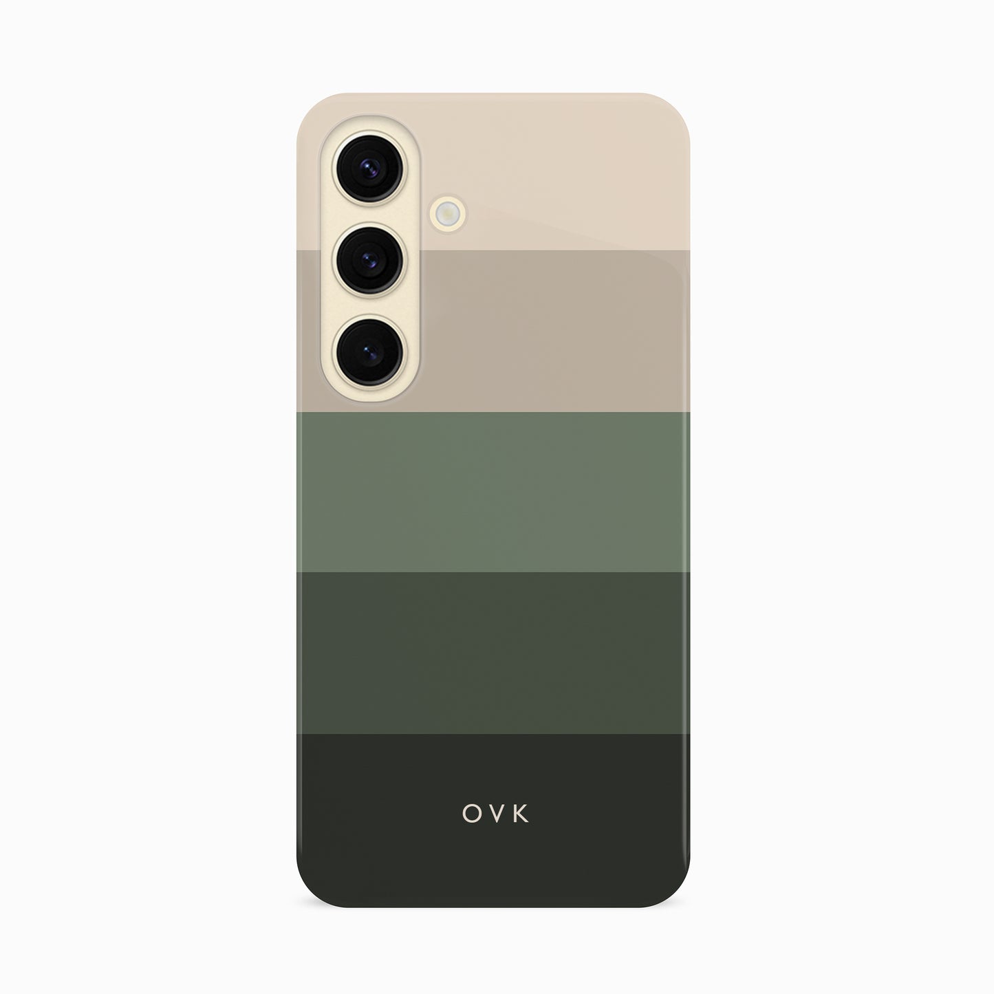 Custom Forest Green Stripe Case