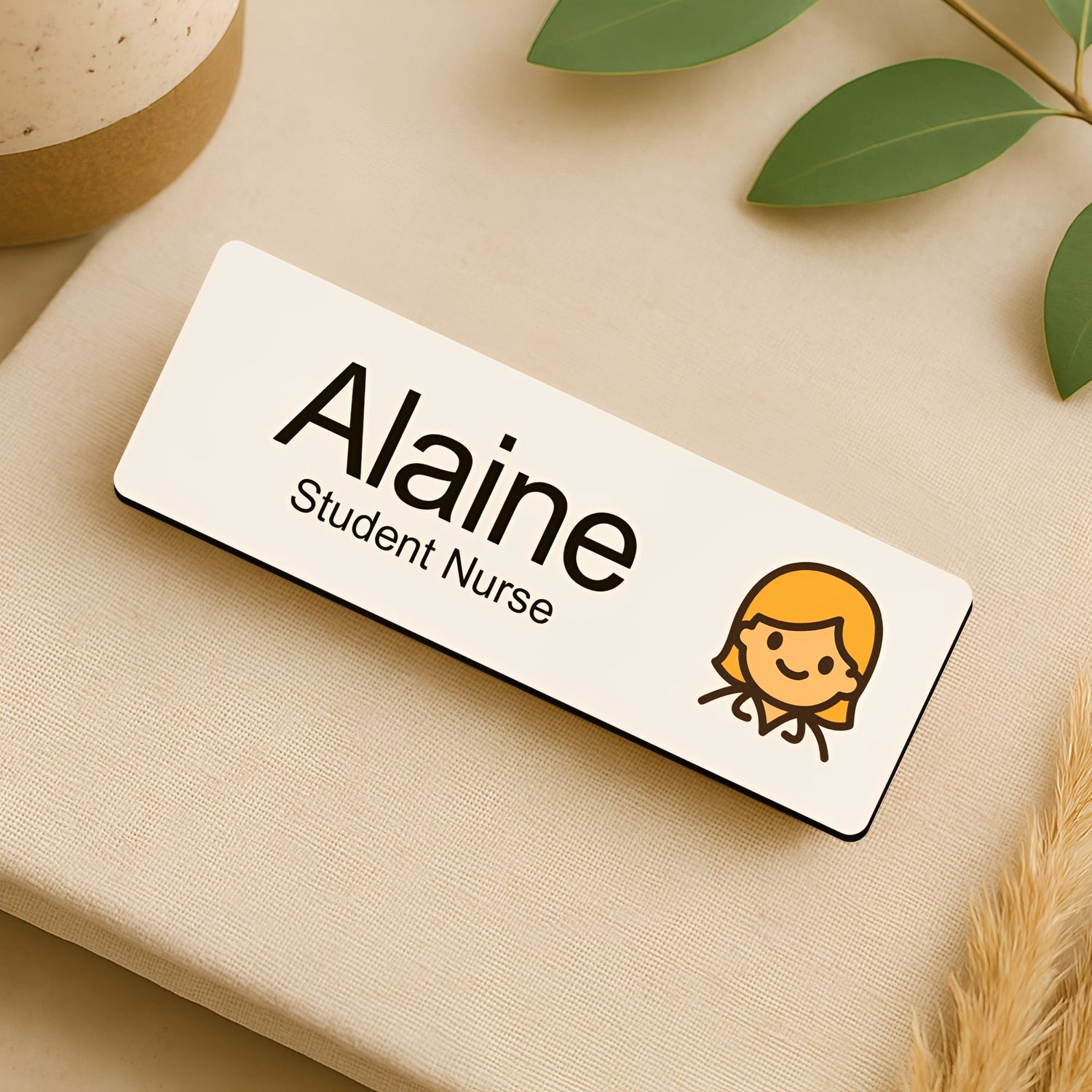 Custom Hospital Name Badge For Doctors & Nurses Name Badge