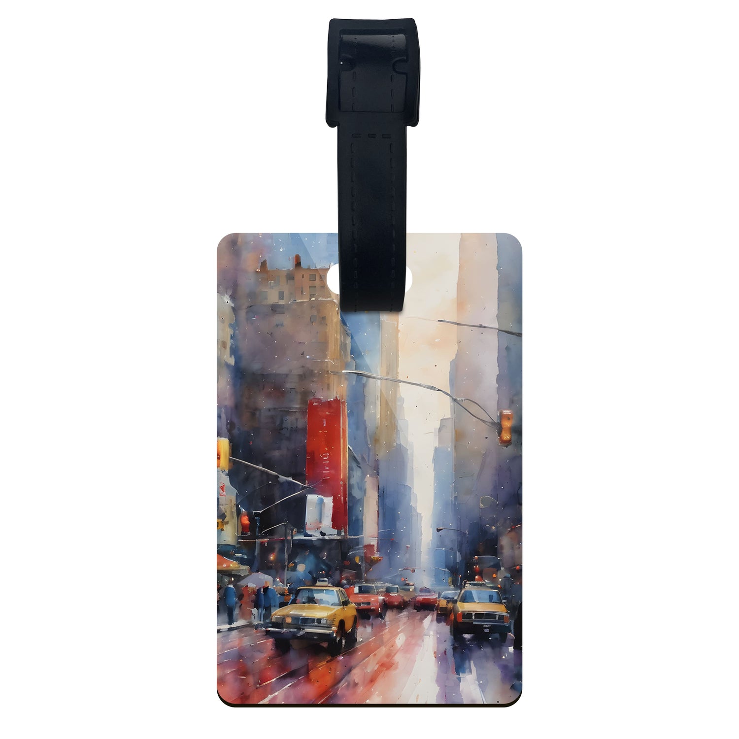Personalised Initials New York Luggage Tag  luggage tag