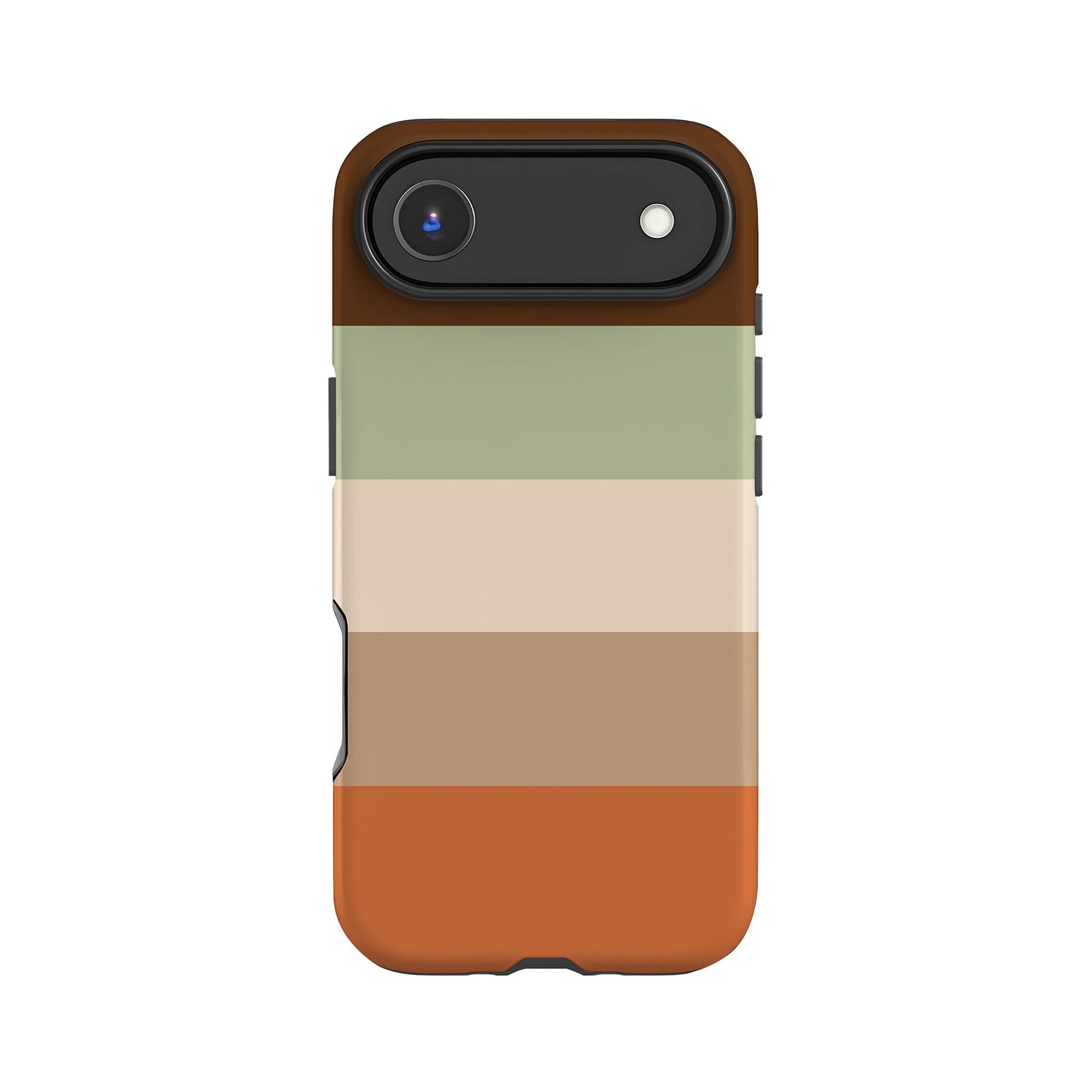 Chocolate Orange Stripe Case