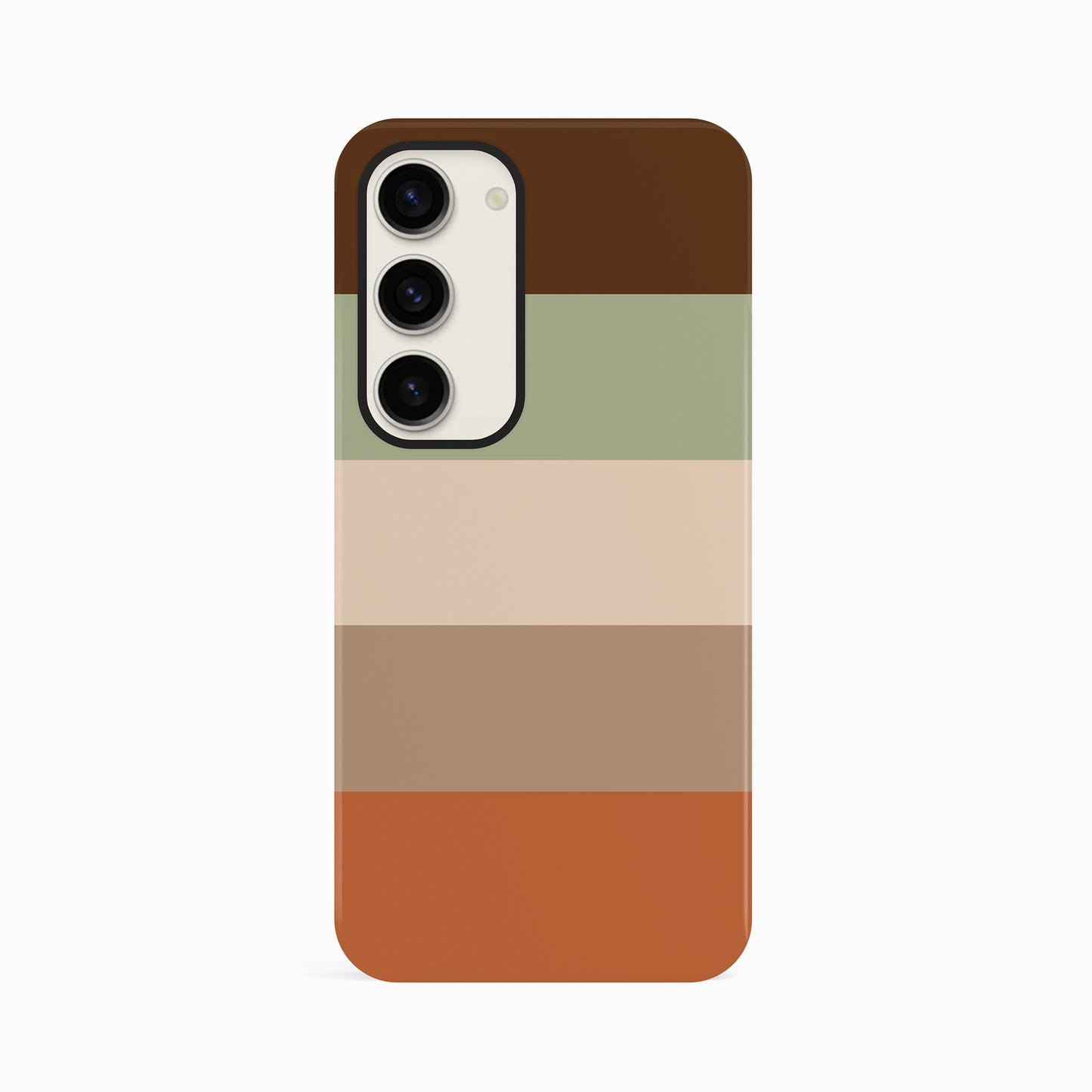 Chocolate Orange Stripe Case
