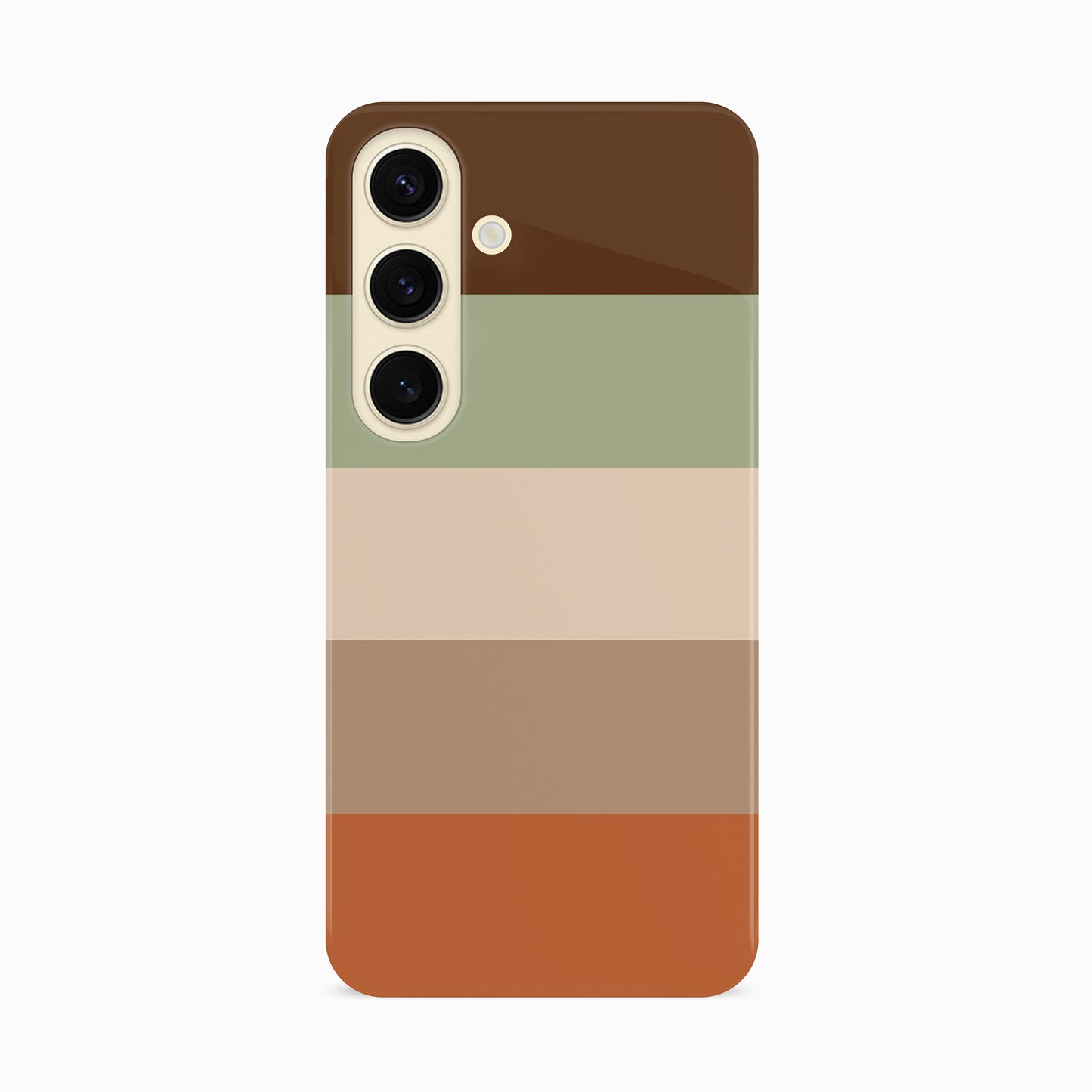 Chocolate Orange Stripe Case