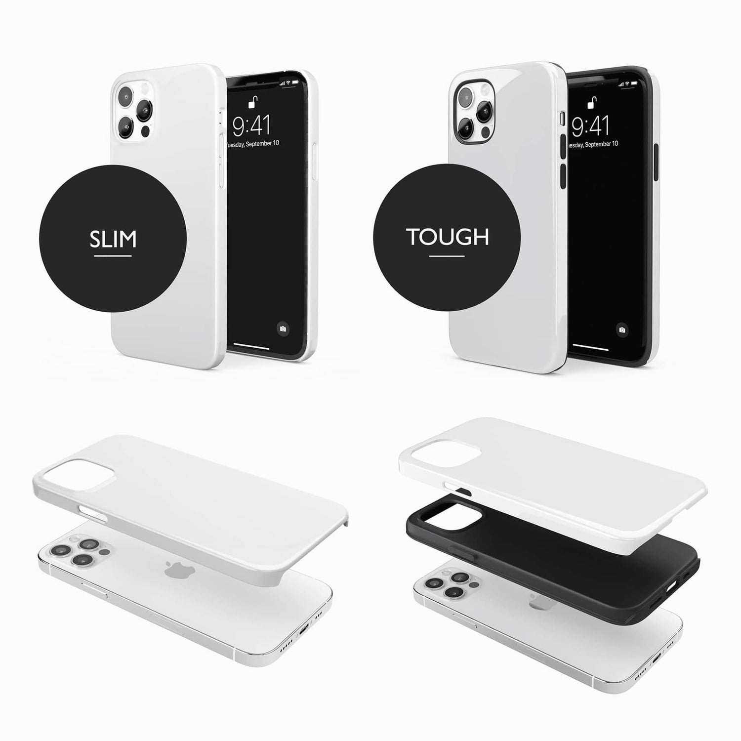 Pink and Purple Marble Initials Case  Phone Case