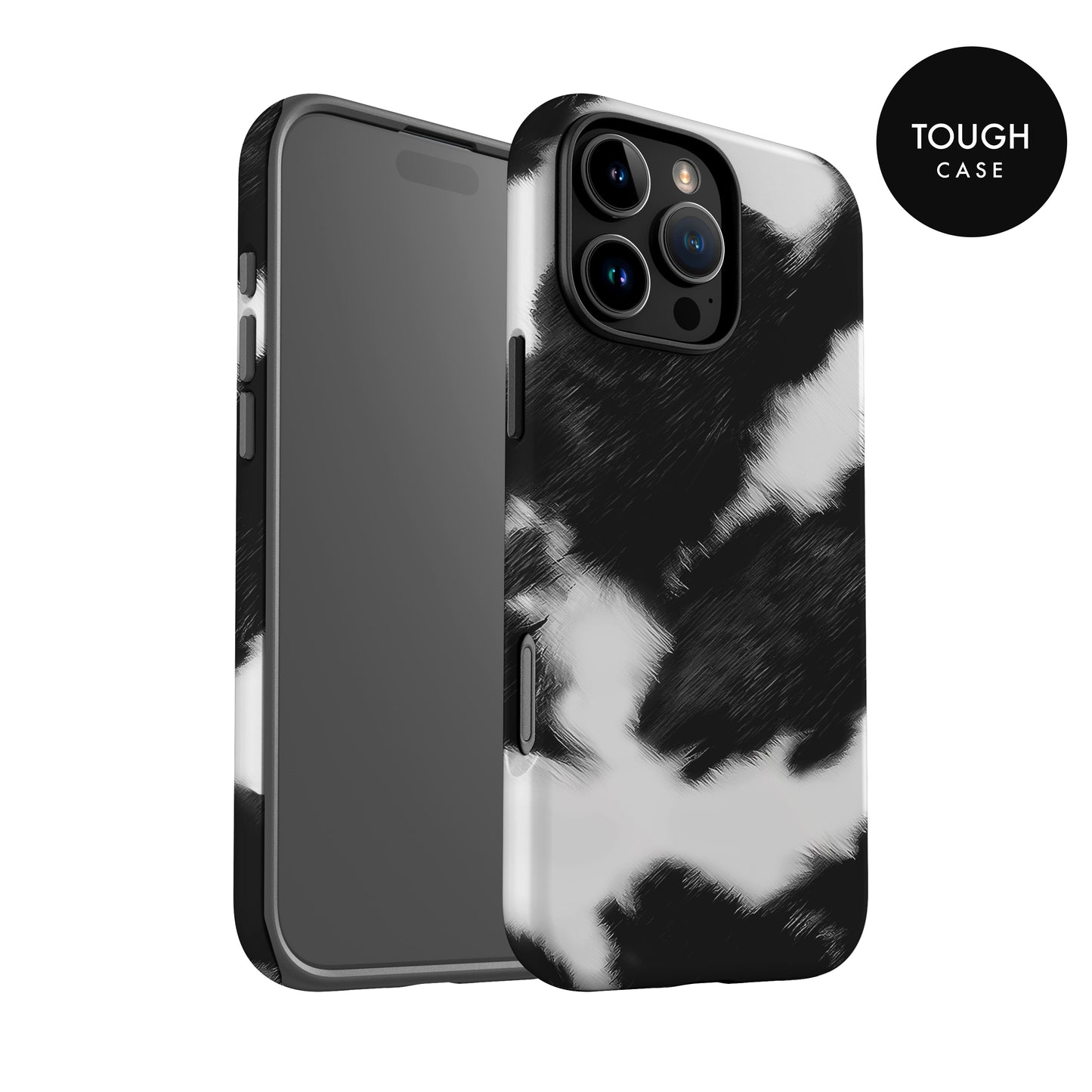 Mono Cow Print Phone Case Phone Case