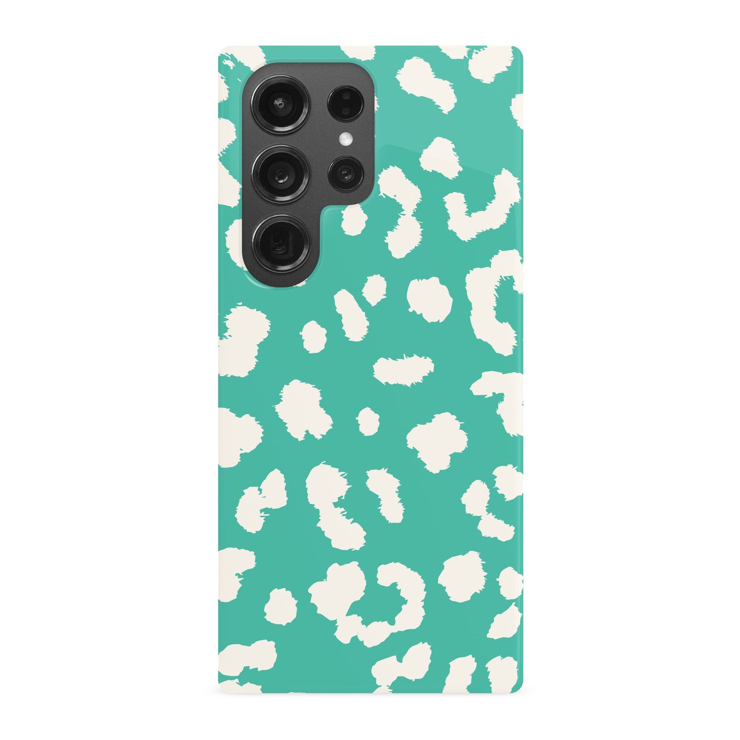 Abstract Aquatic Blue Leopard Print Case Phone Case