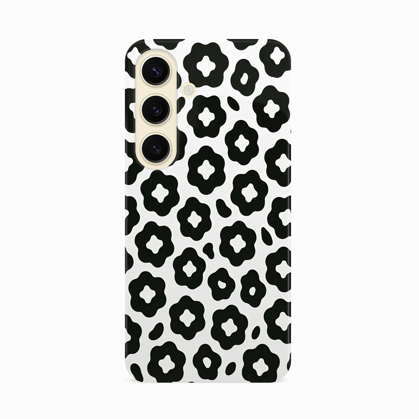Abstract Black White Leopard Print Case Phone Case