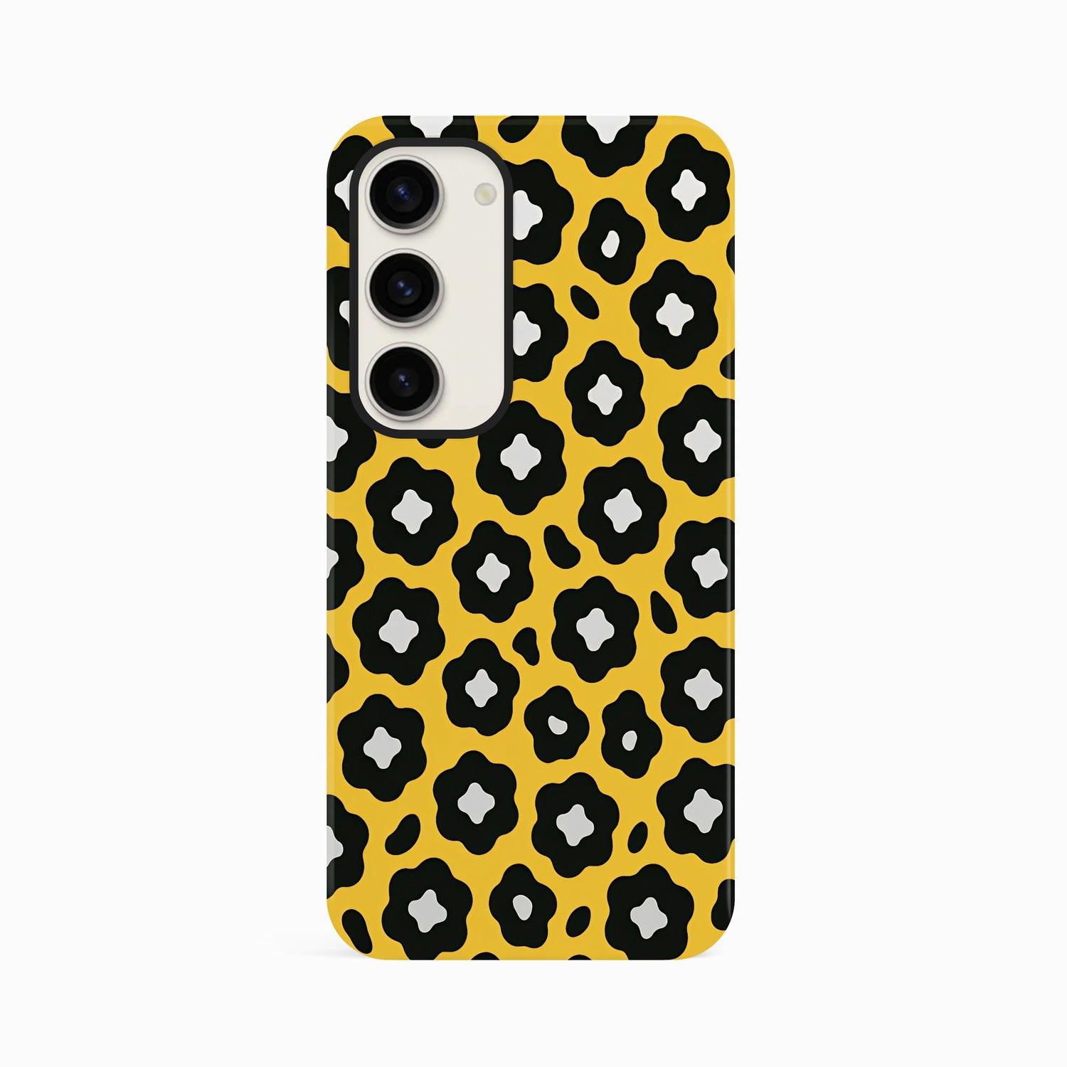Abstract Bold Yellow Leopard Print Case Phone Case