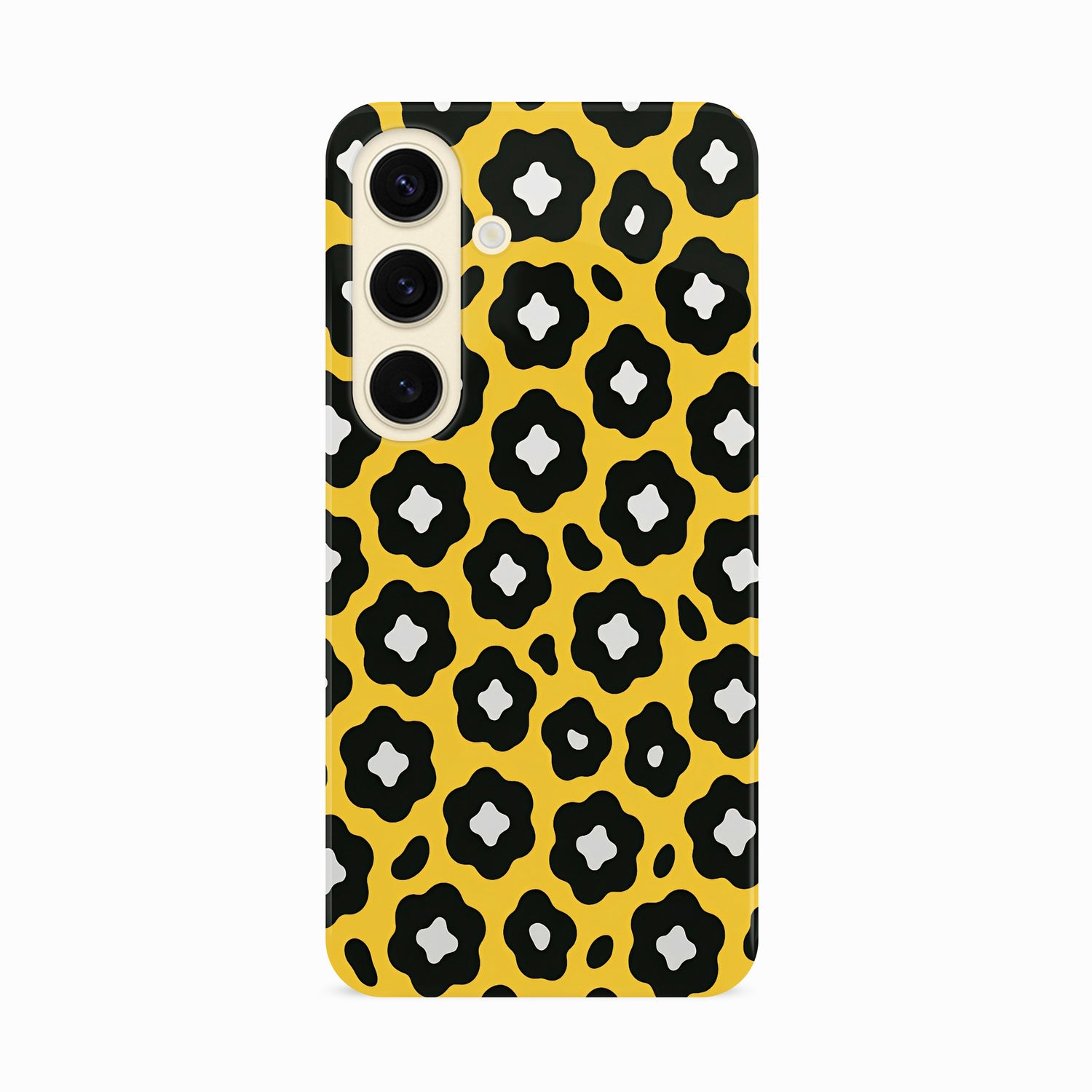Abstract Bold Yellow Leopard Print Case Phone Case