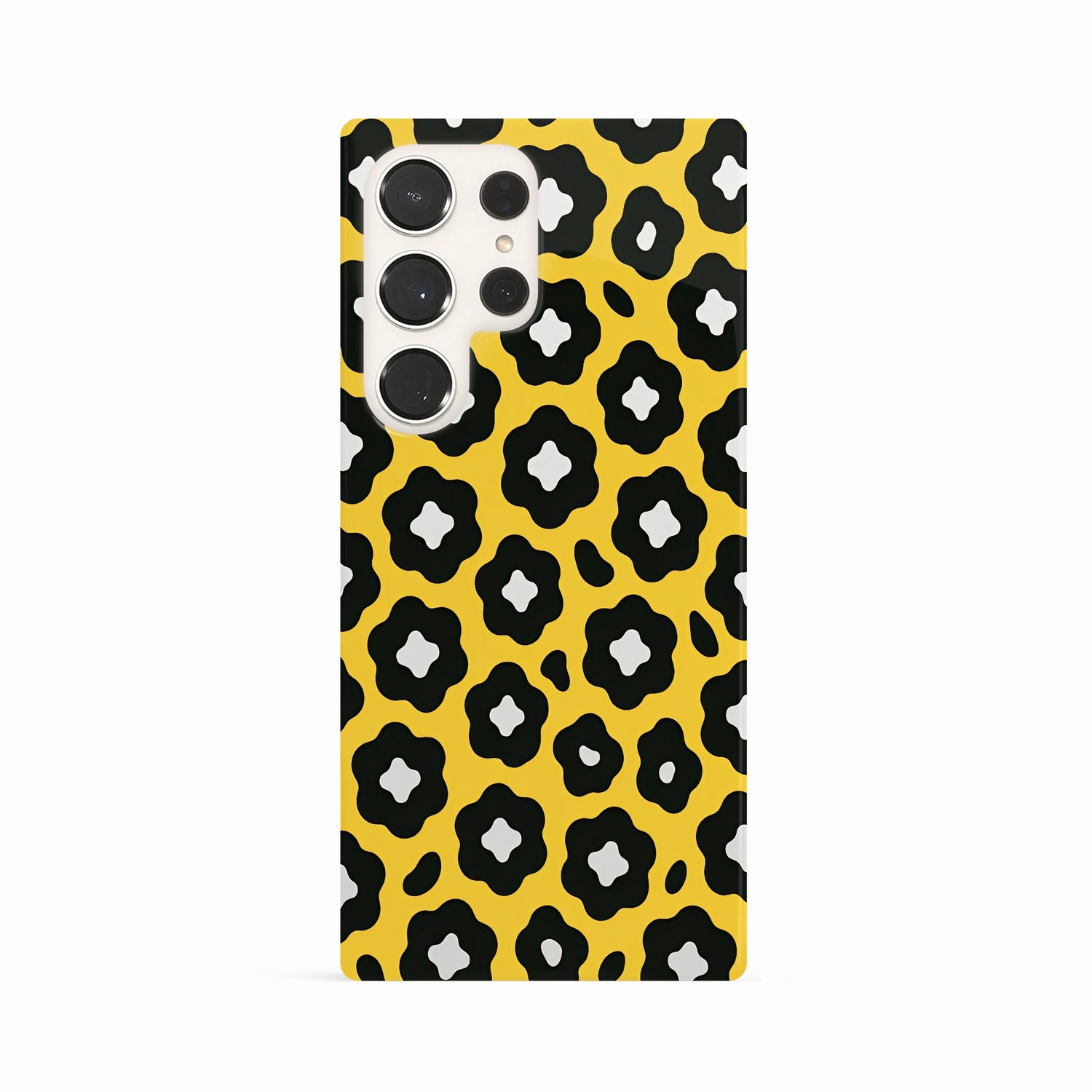Abstract Bold Yellow Leopard Print Case Phone Case