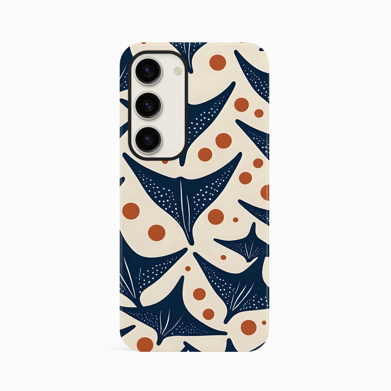 Abstract Manta Ray Pattern Case Phone Case