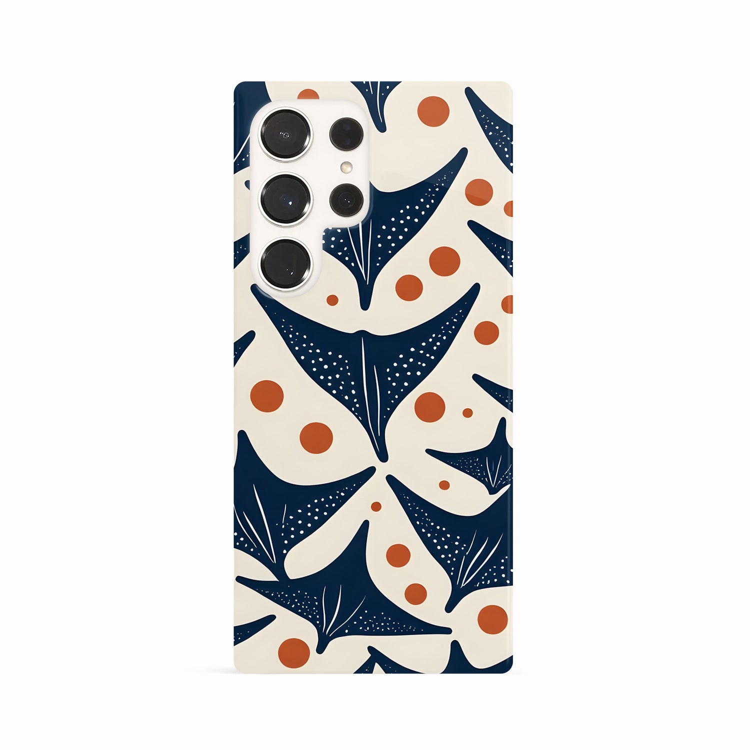 Abstract Manta Ray Pattern Case Phone Case