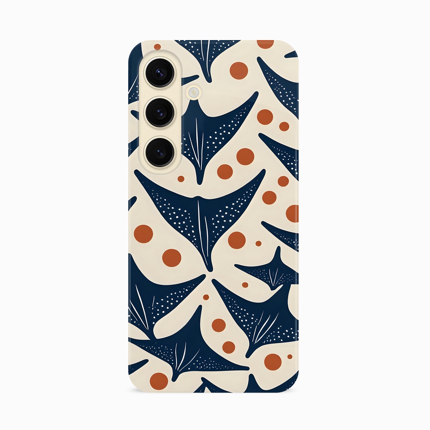 Abstract Manta Ray Pattern Case Phone Case