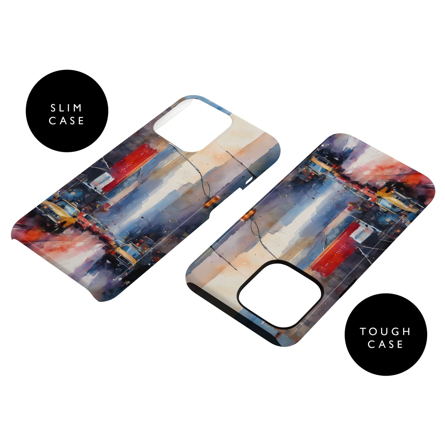 Abstract New York City Print Case  Phone Case