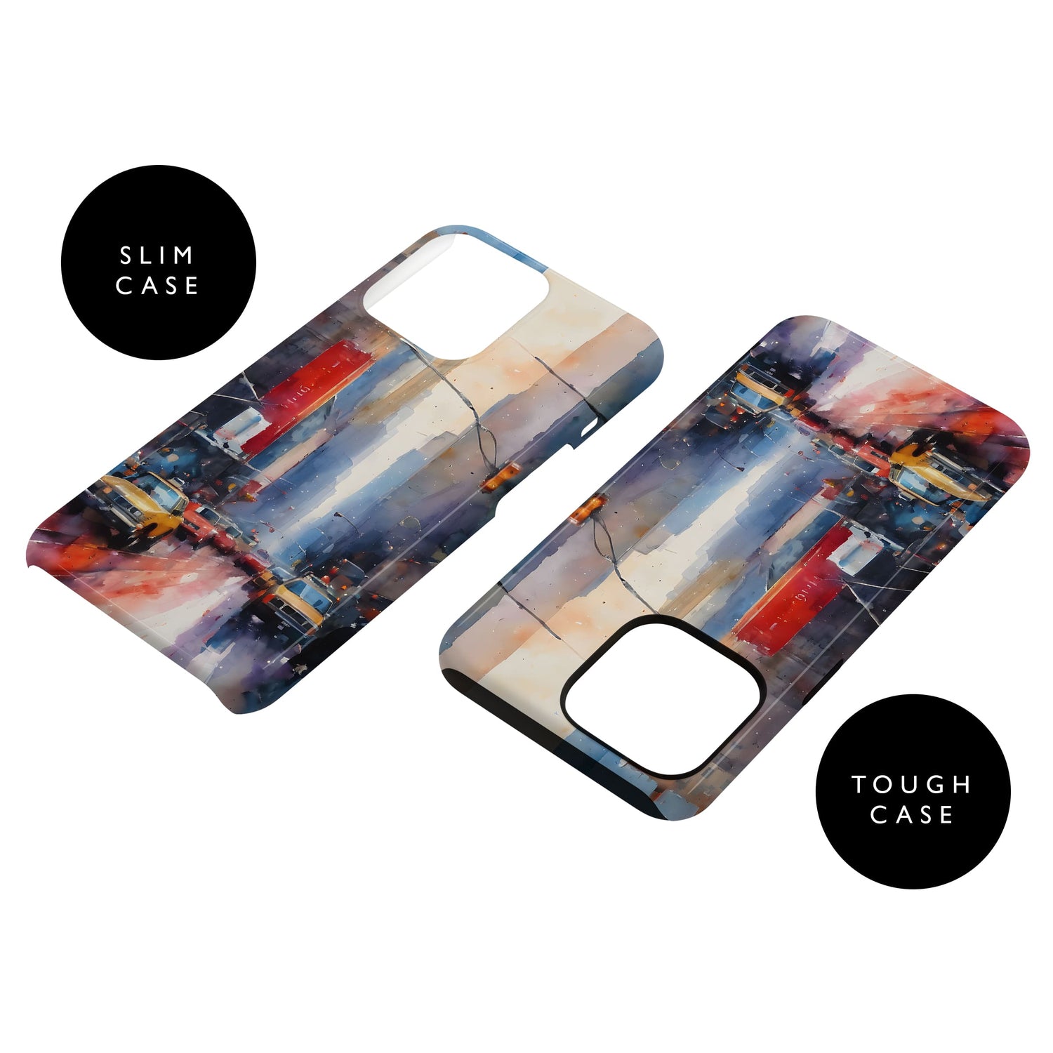 Abstract New York City Print Case  Phone Case