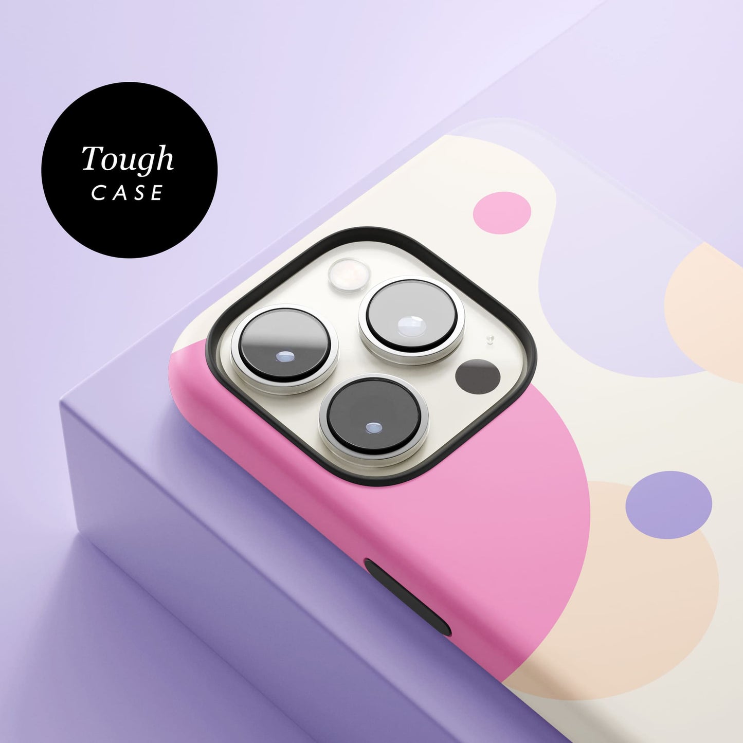 Abstract Pink Spots Personalised Case Phone Case