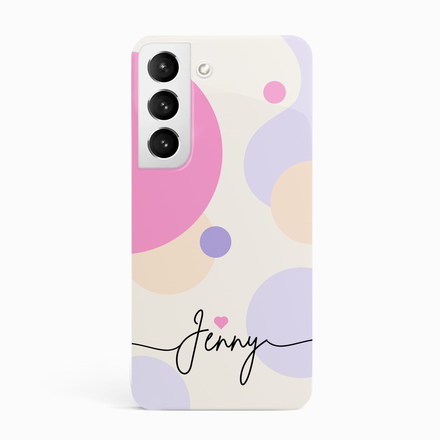 Abstract Pink Spots Personalised Case Phone Case