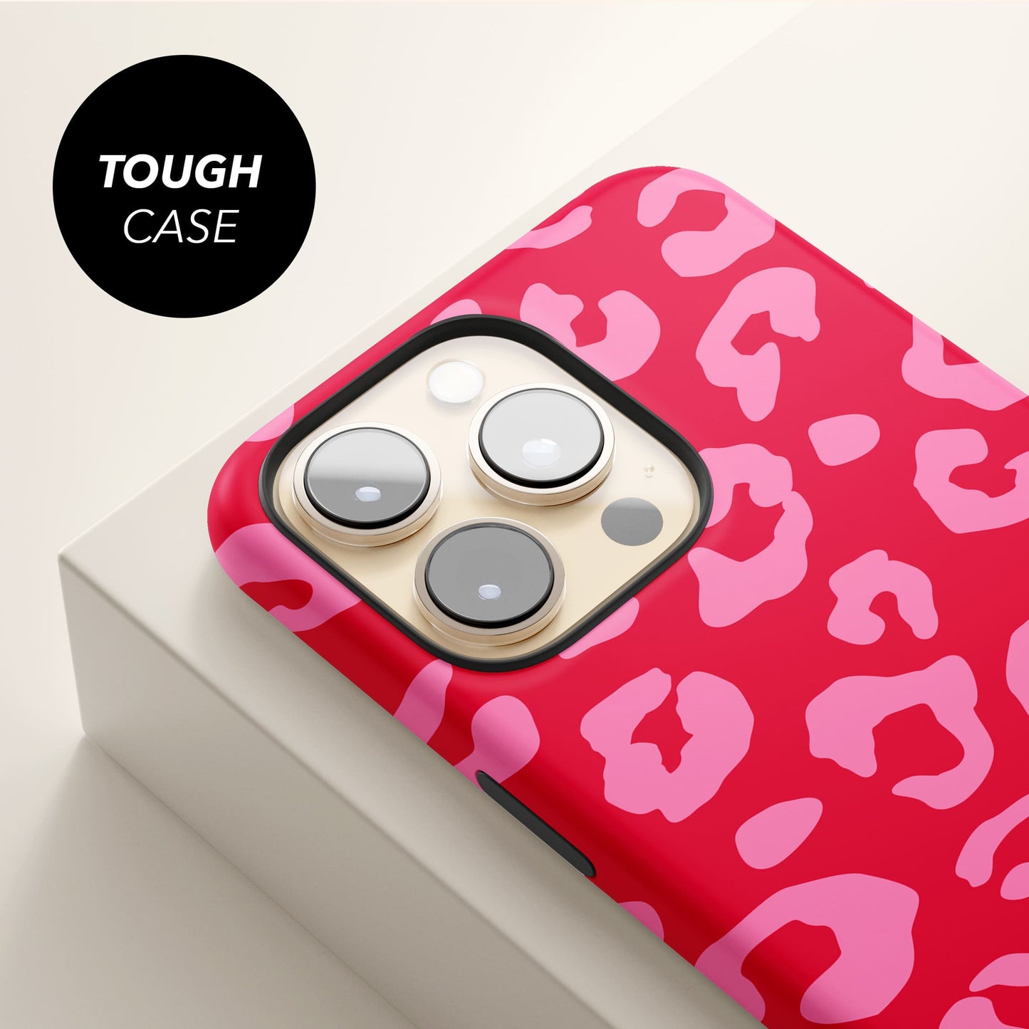 Pink and Red Leopard Print Case Phone Case
