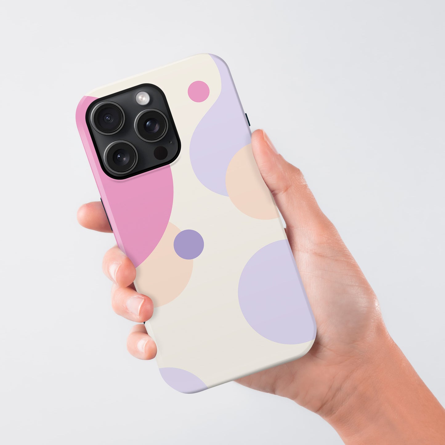 Abstract Pink Spots Personalised Case Phone Case