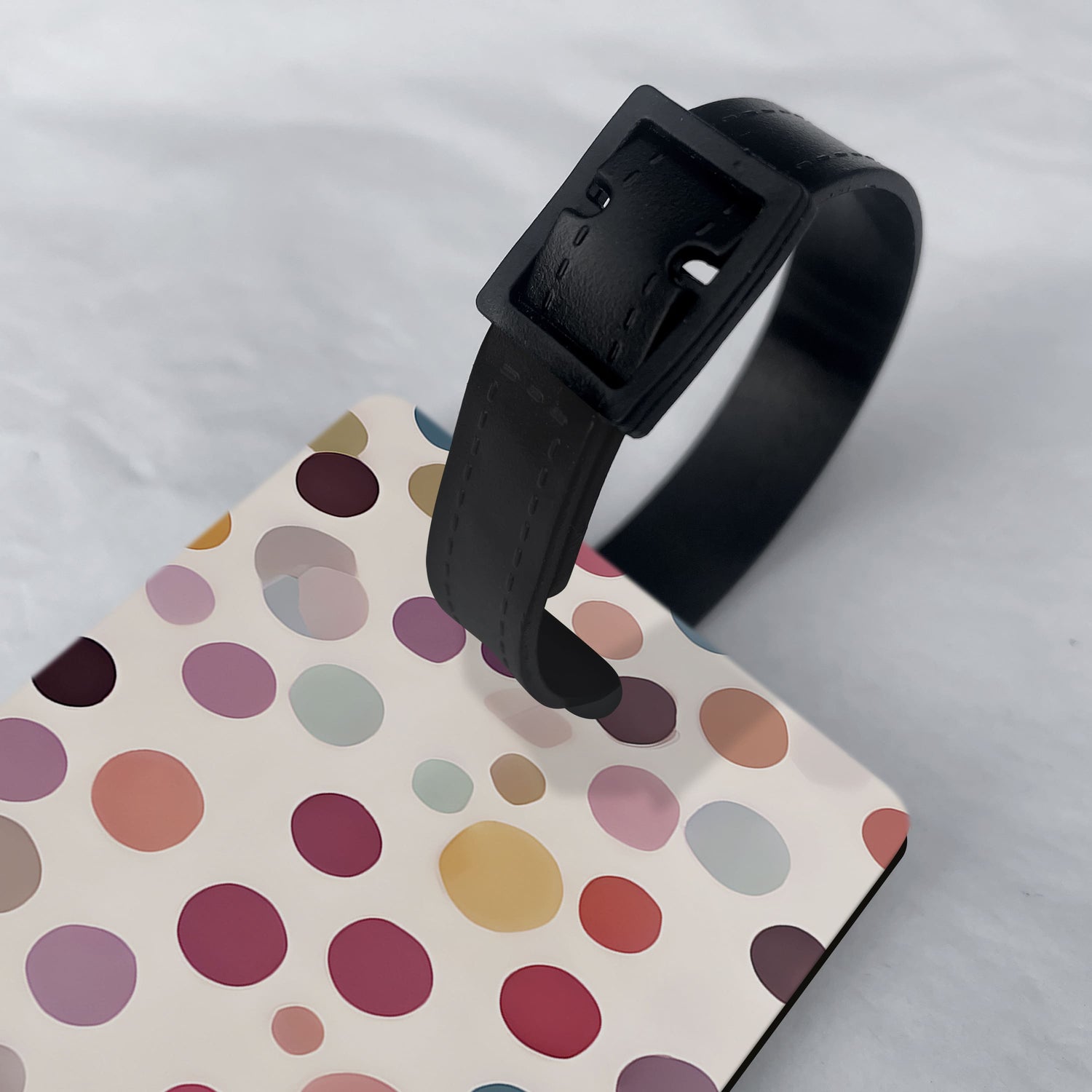 Personalised Polka Dot Luggage Tag  luggage tag