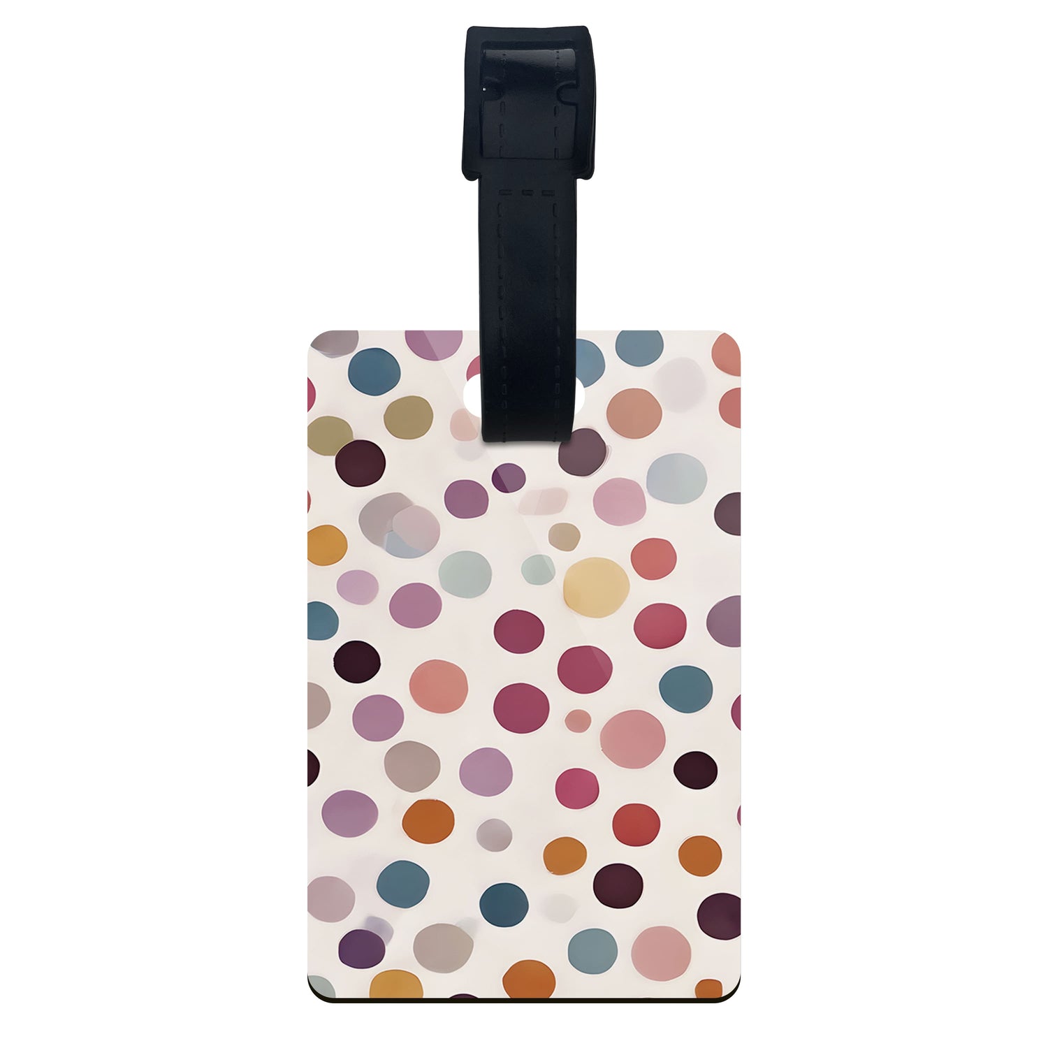 Personalised Polka Dot Luggage Tag  luggage tag