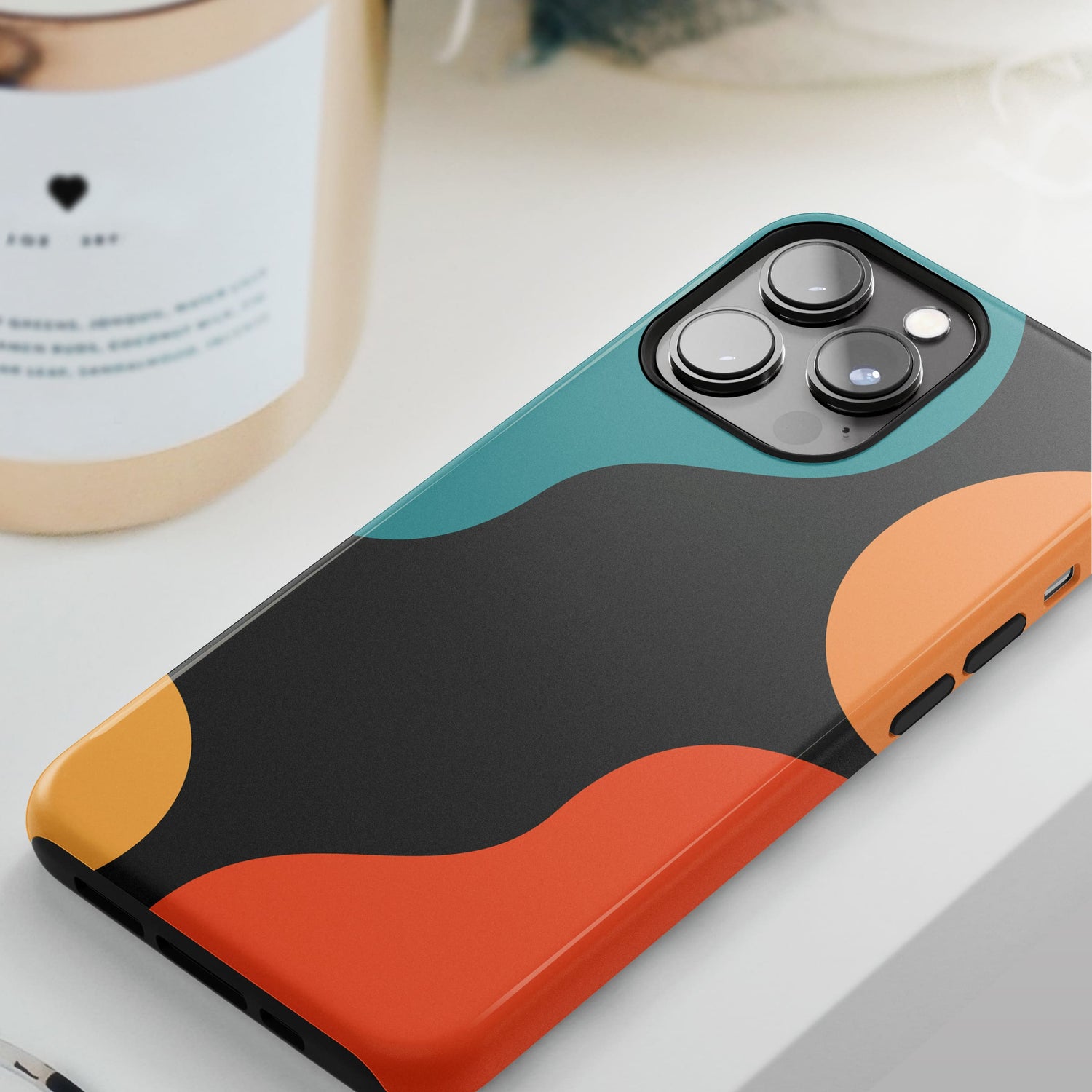Abstract Minimalist Primary Colour Block Case  Phone Case
