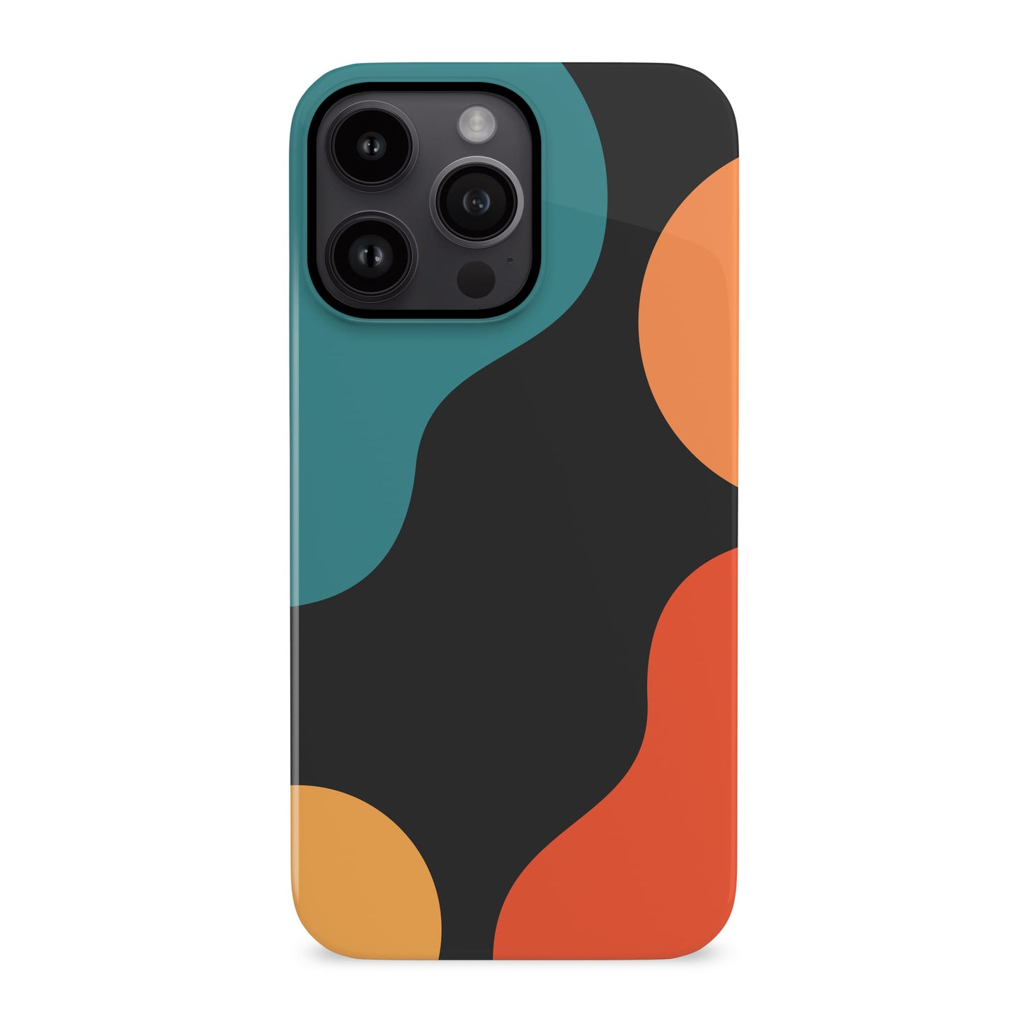 Abstract Minimalist Primary Colour Block Case iPhone 16 Pro Phone Case