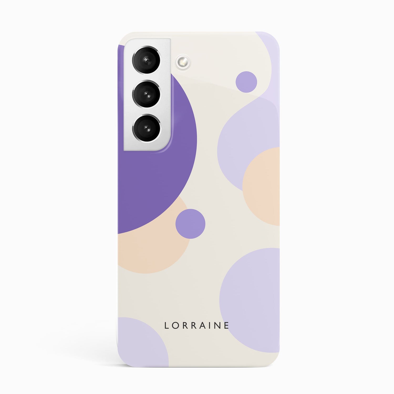 Abstract Purple Spots Personalised Case Phone Case