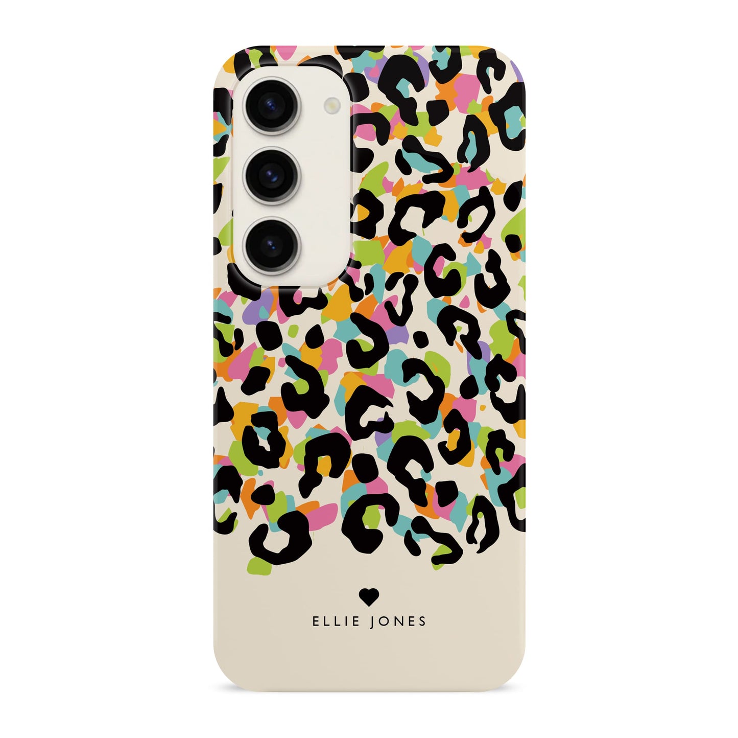 Abstract Rainbow Leopard Spots Personalised Case Phone Case