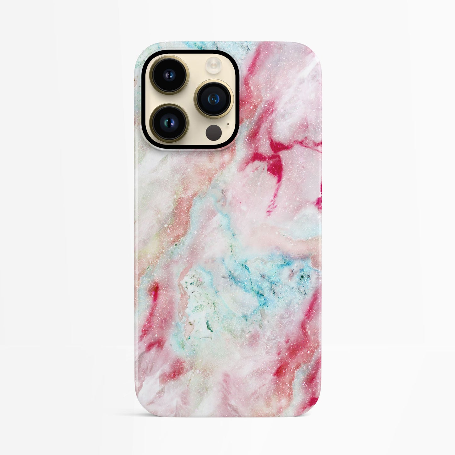 Abstract Red Marble Custom Initials Case Phone Case