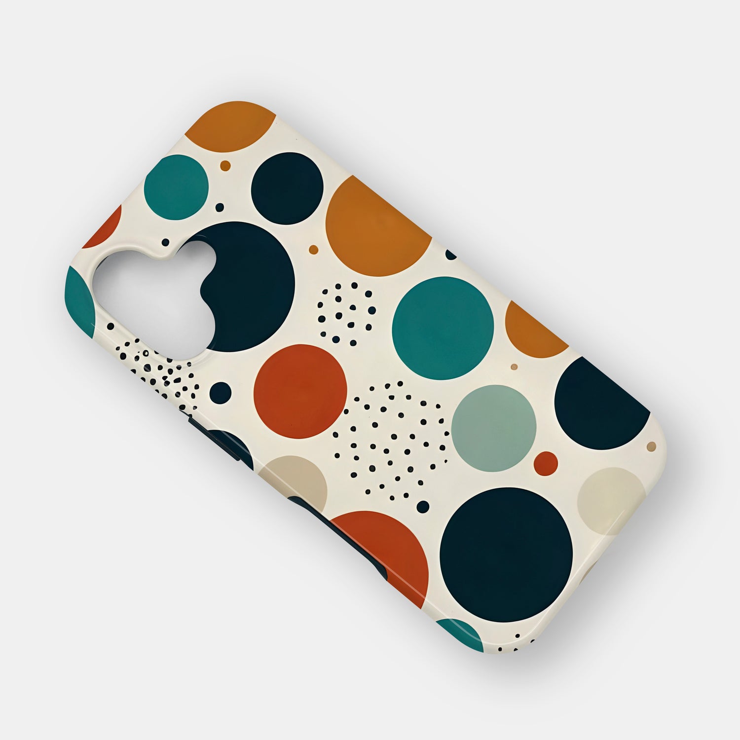 Abstract Spots Polka Dot Print Phone Case Phone Case