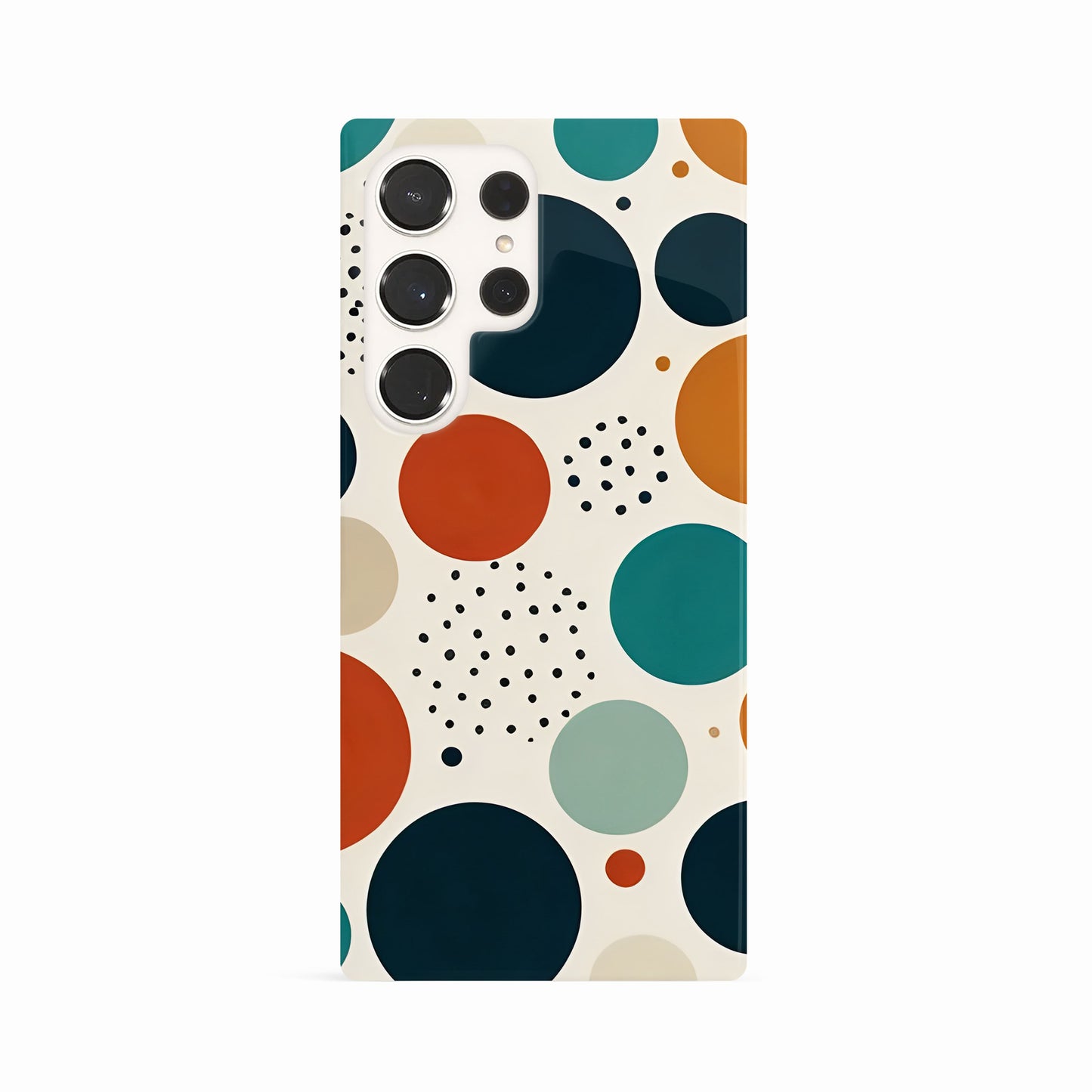 Abstract Spots Polka Dot Print Phone Case Phone Case
