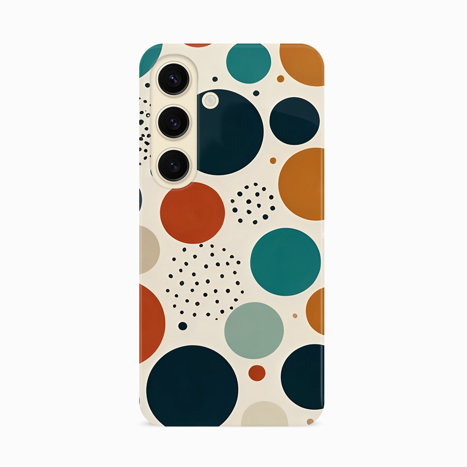Abstract Spots Polka Dot Print Phone Case Phone Case