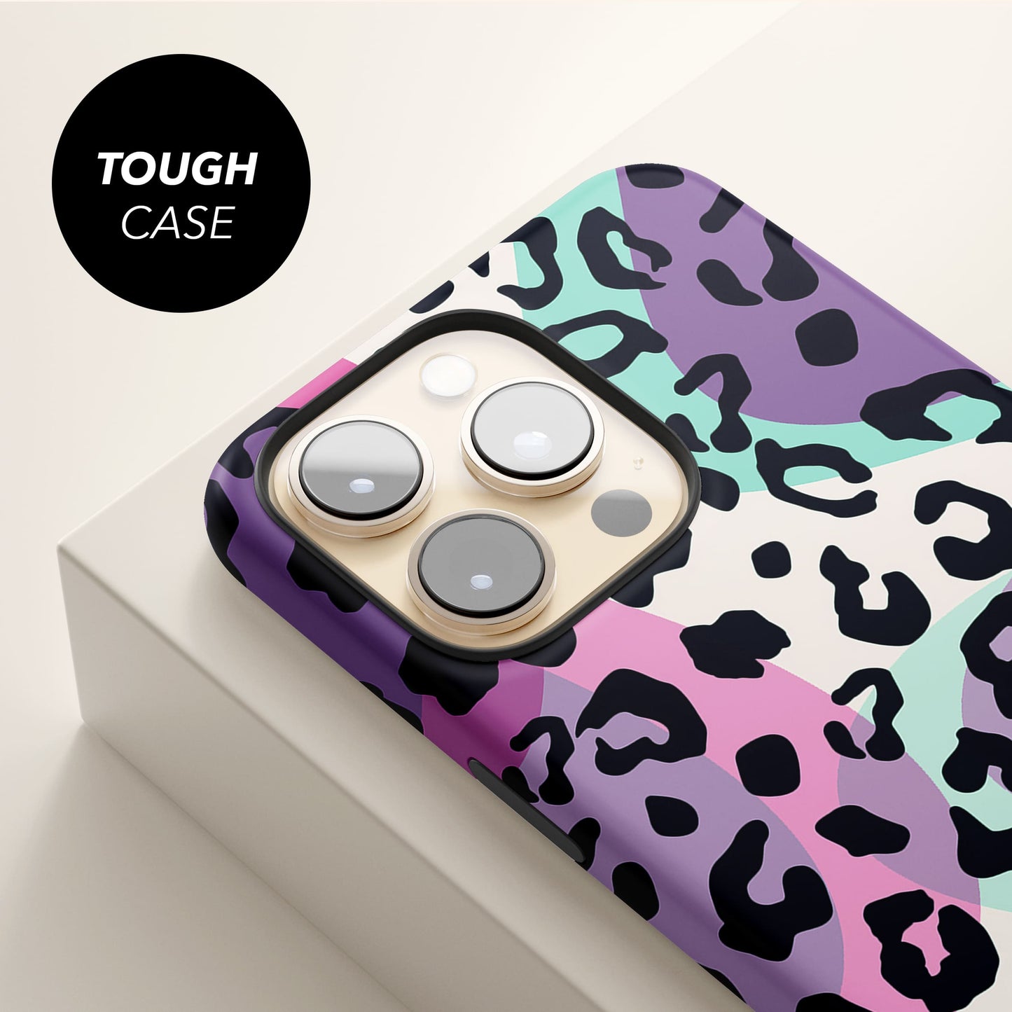 Abstract Multicolour Leopard Spots Case Phone Case
