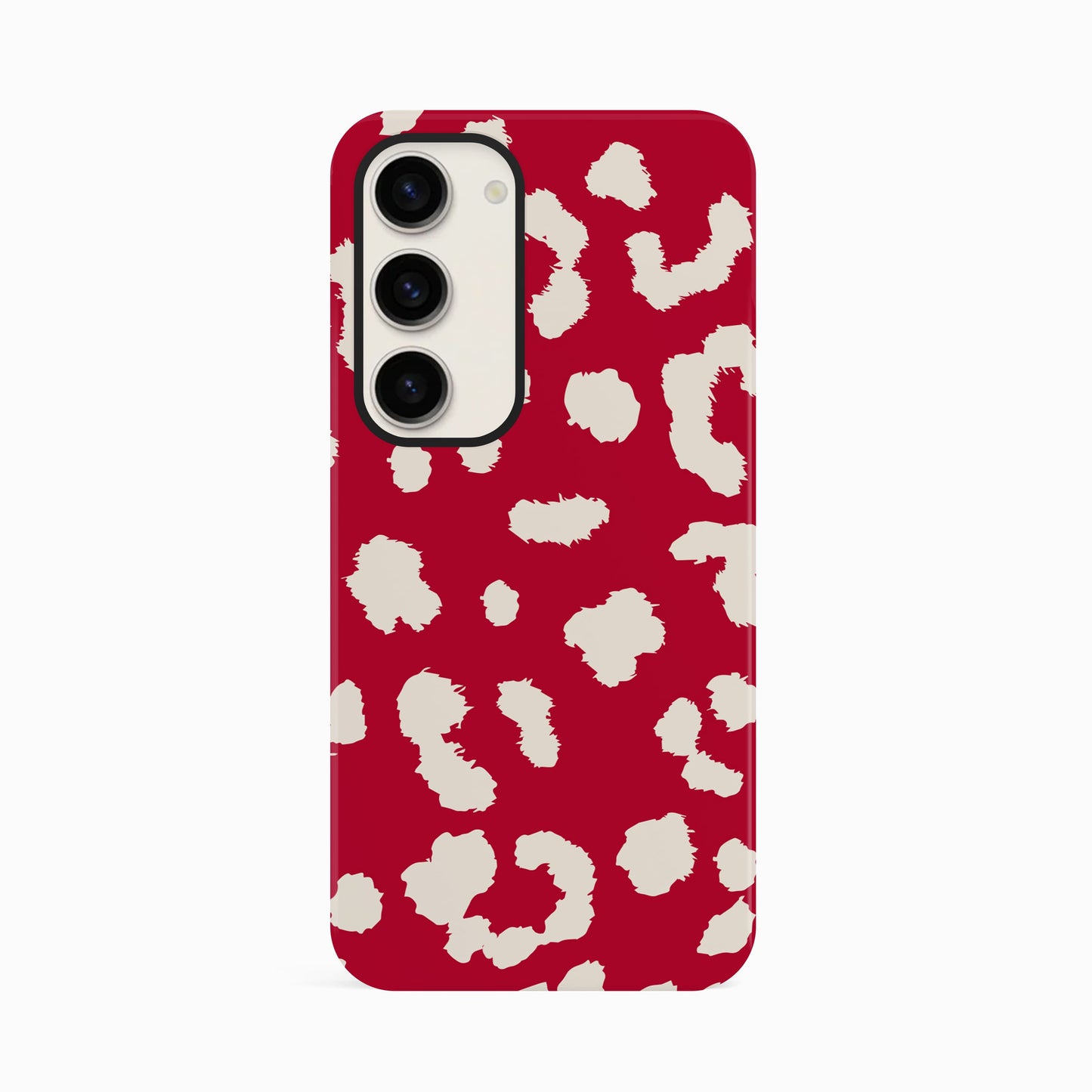 Abstract Red Cloud Leopard Print Case Phone Case