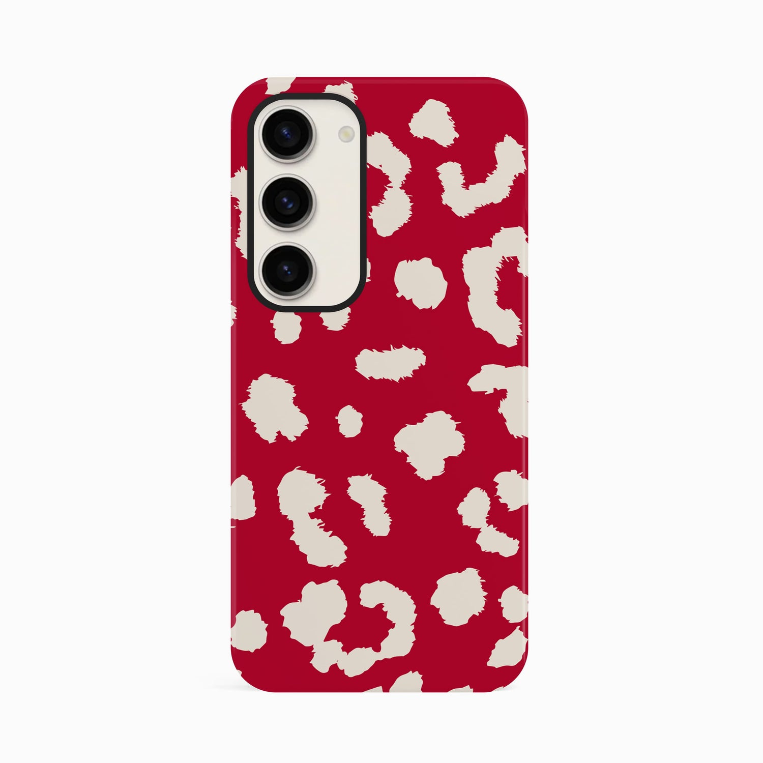 Abstract Red Cloud Leopard Print Case Phone Case