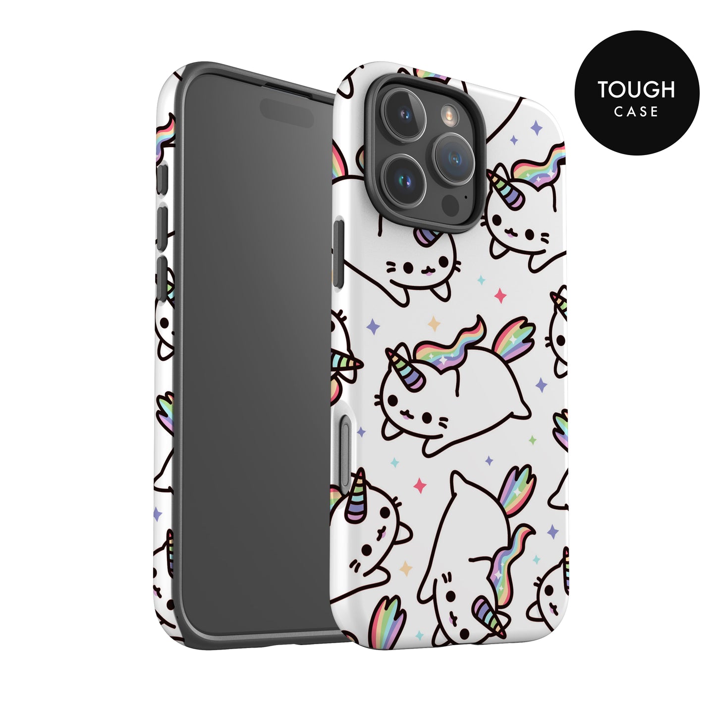 Caticorn Pattern Phone Case Phone Case