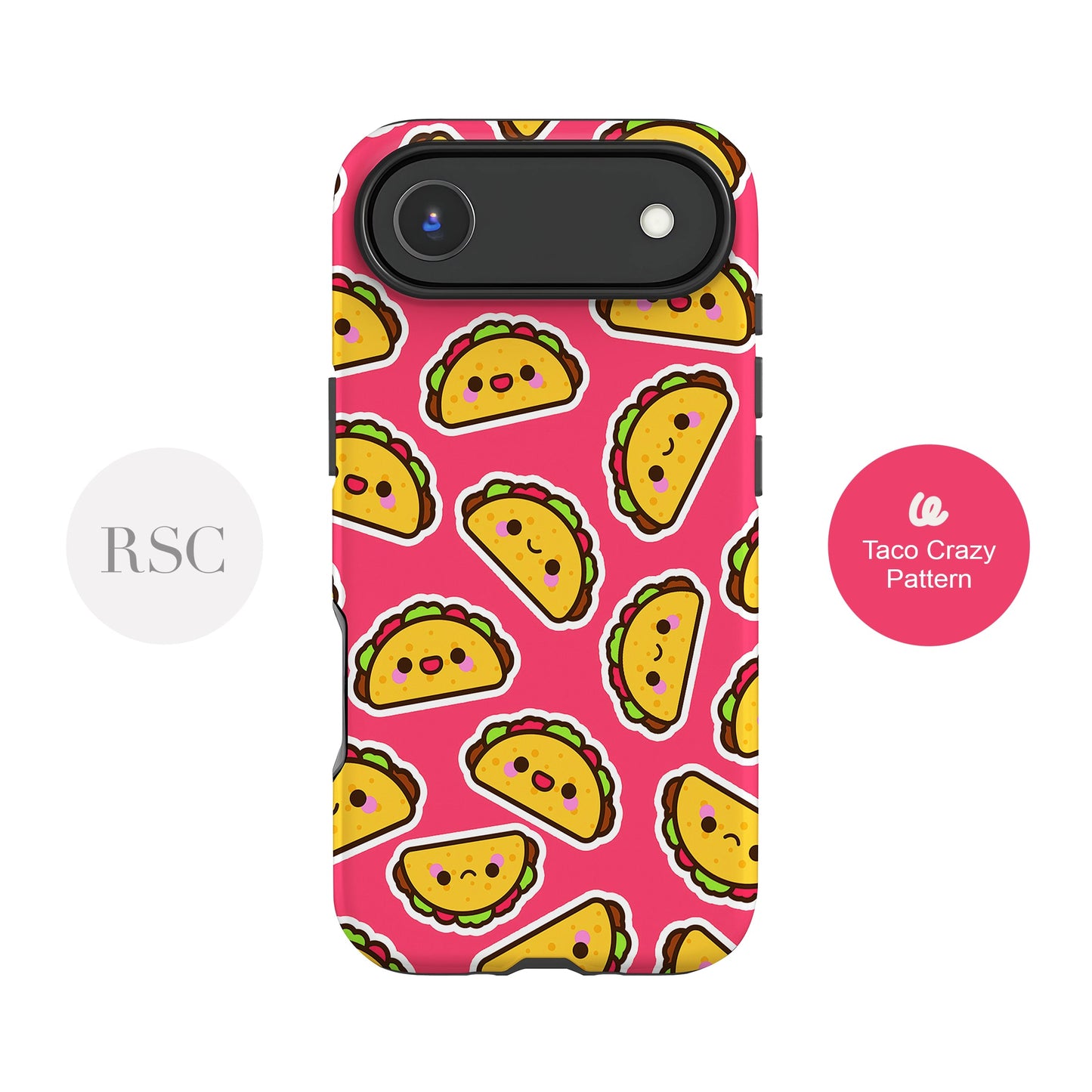 Taco Pattern Case Phone Case