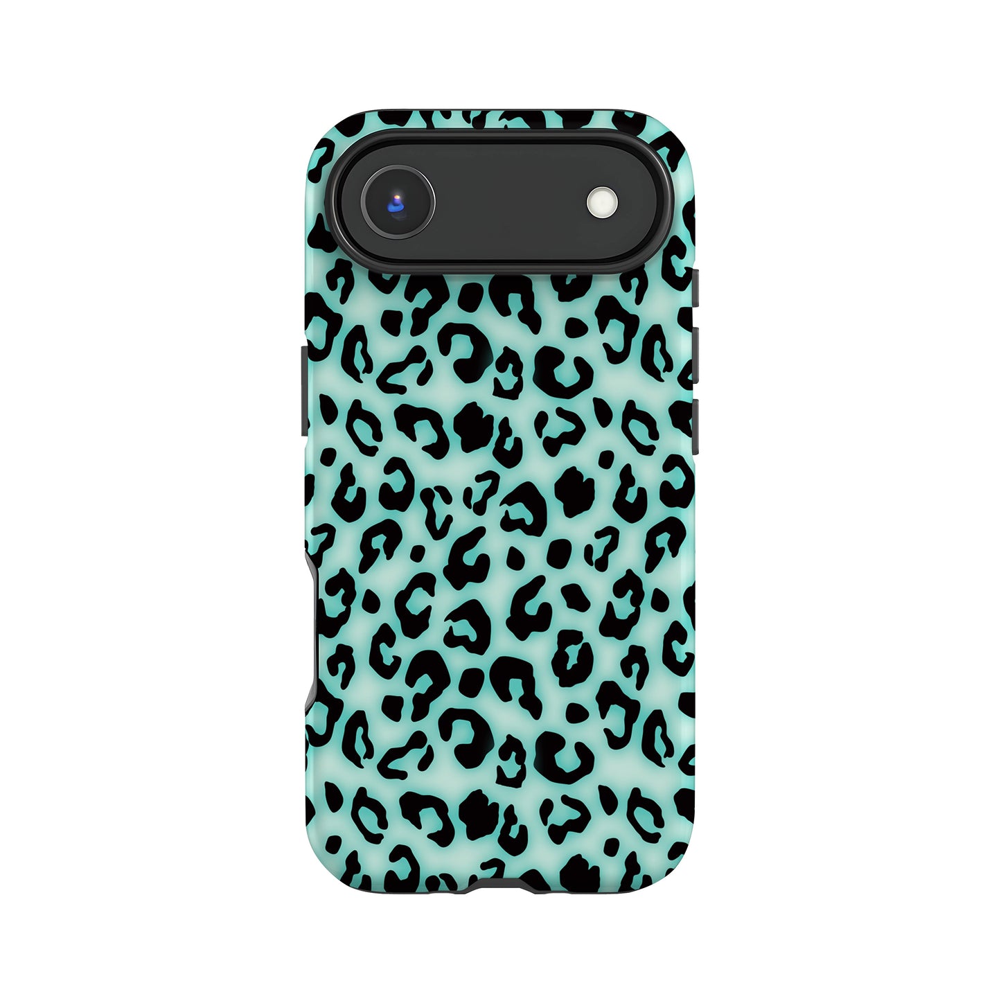 Blue Blush Leopard Print Phone Case iPhone 17 Air Phone Case