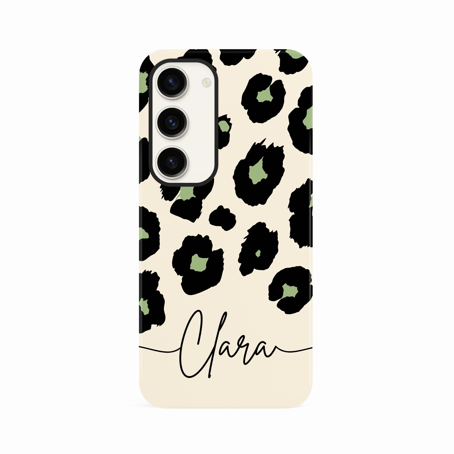 Avocado Cream Custom leopard Print Case Phone Case