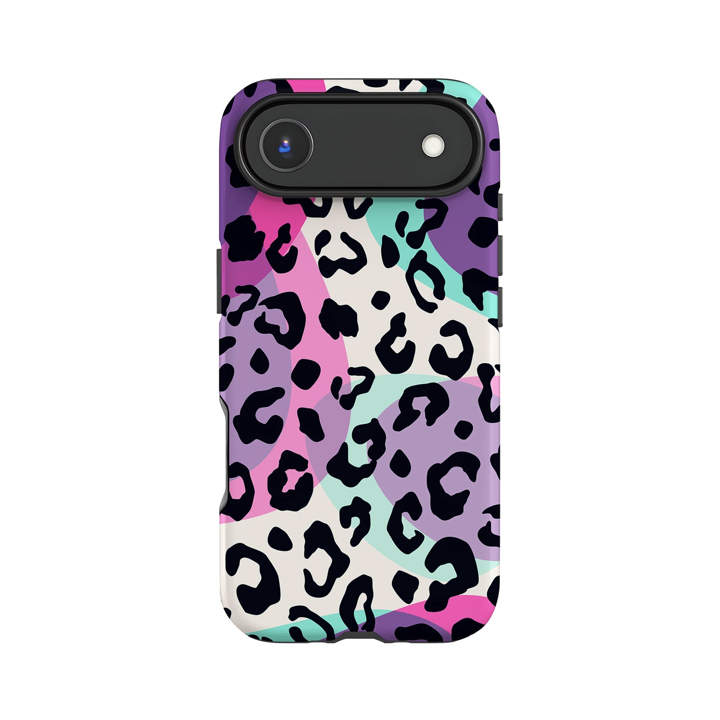 Abstract Multicolour Leopard Spots Case iPhone 17 Air Phone Case