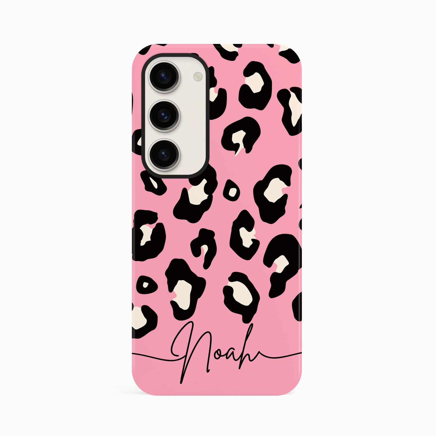 Candy Floss Pink Custom Leopard Print Case Phone Case