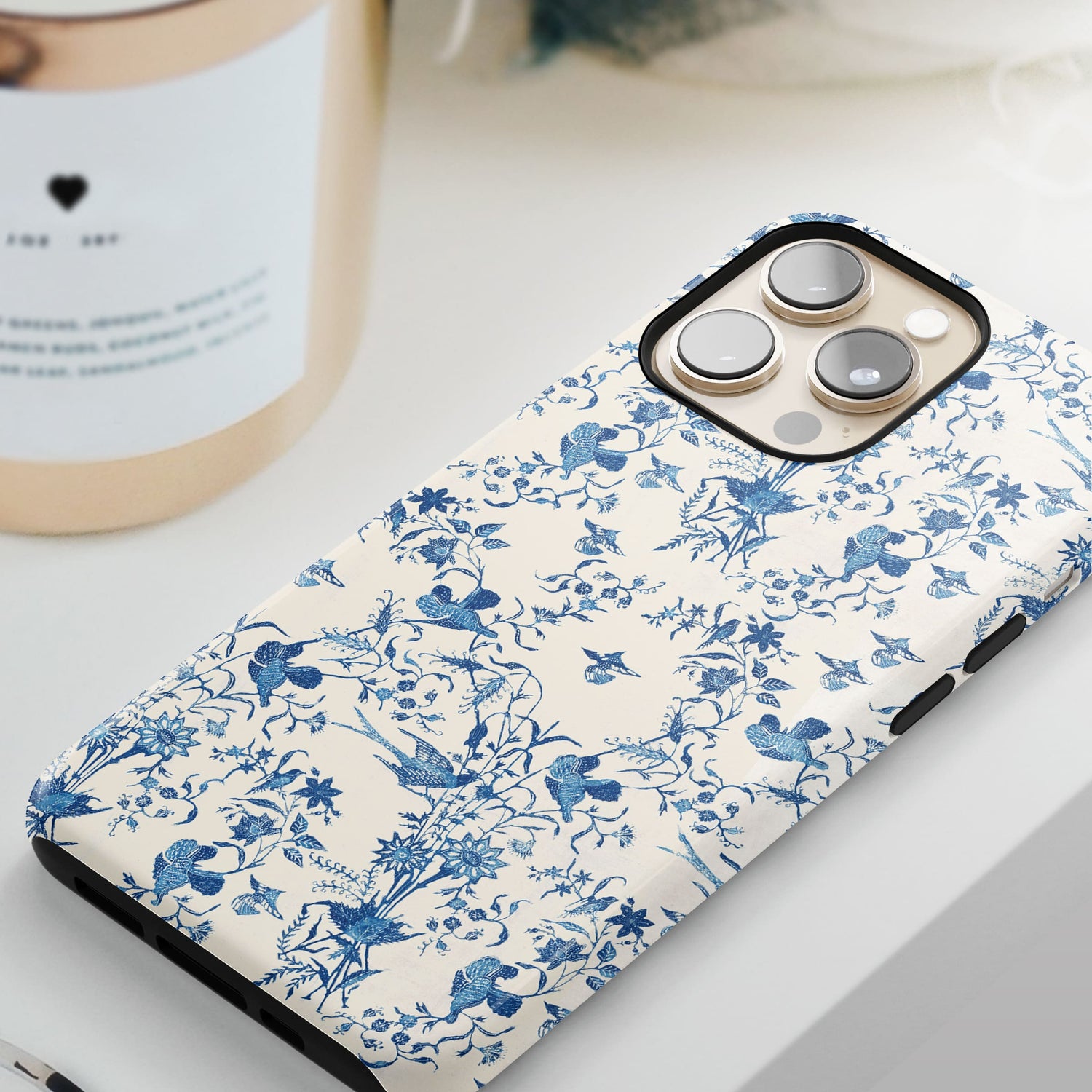 Baroque Bird Print Pattern Case  Phone Case
