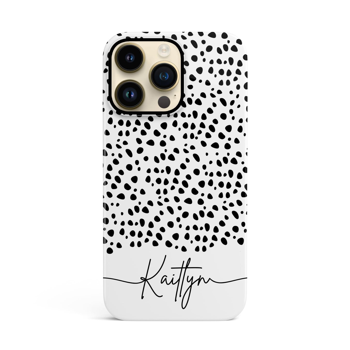Dalmatian Spots Pattern Custom Case Phone Case