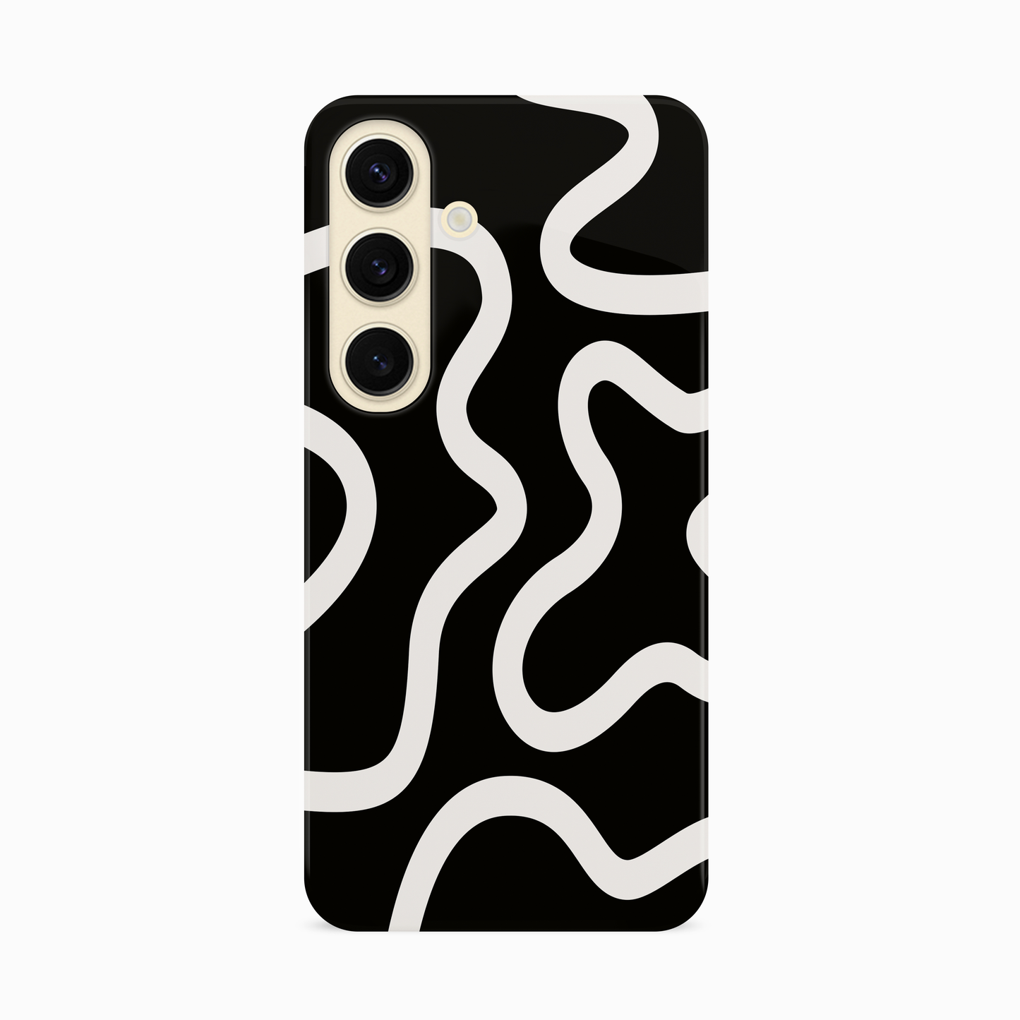 Black & White Doodle Lines Case Phone Case