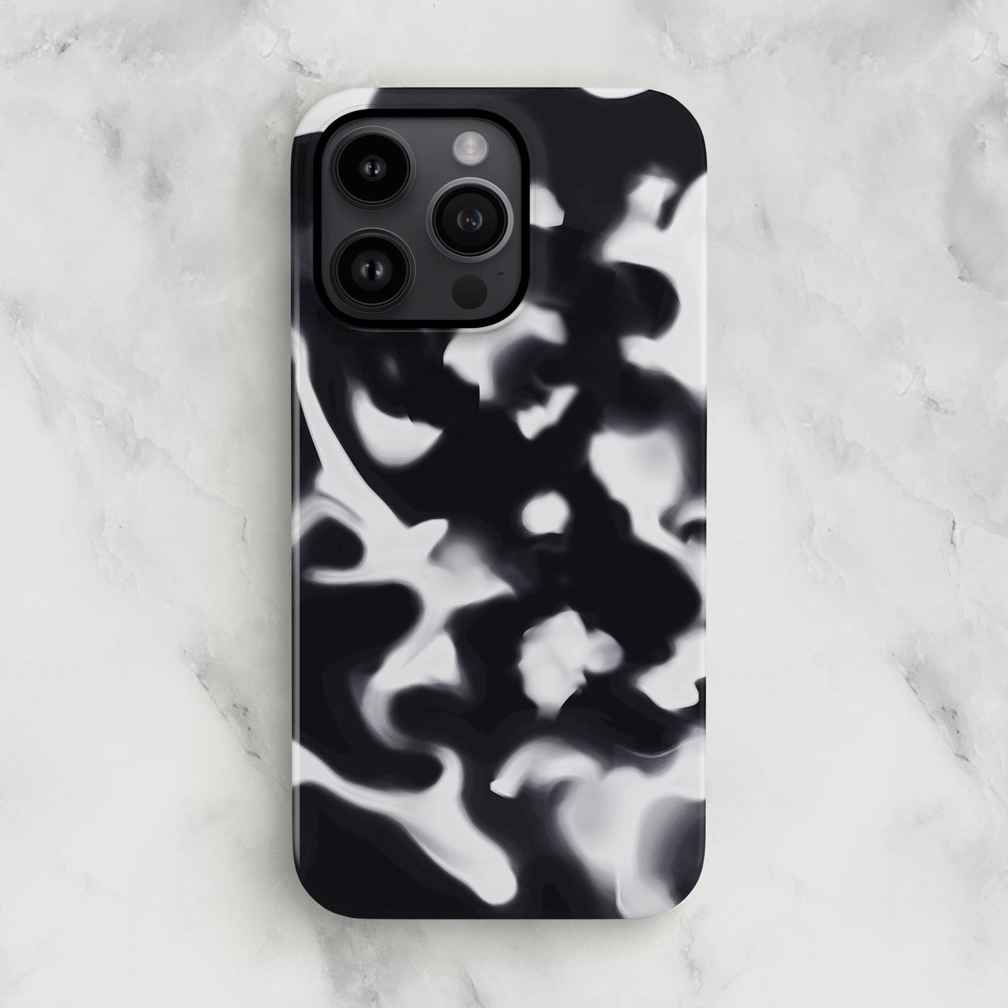 Black Tie Dye print Case Phone Case